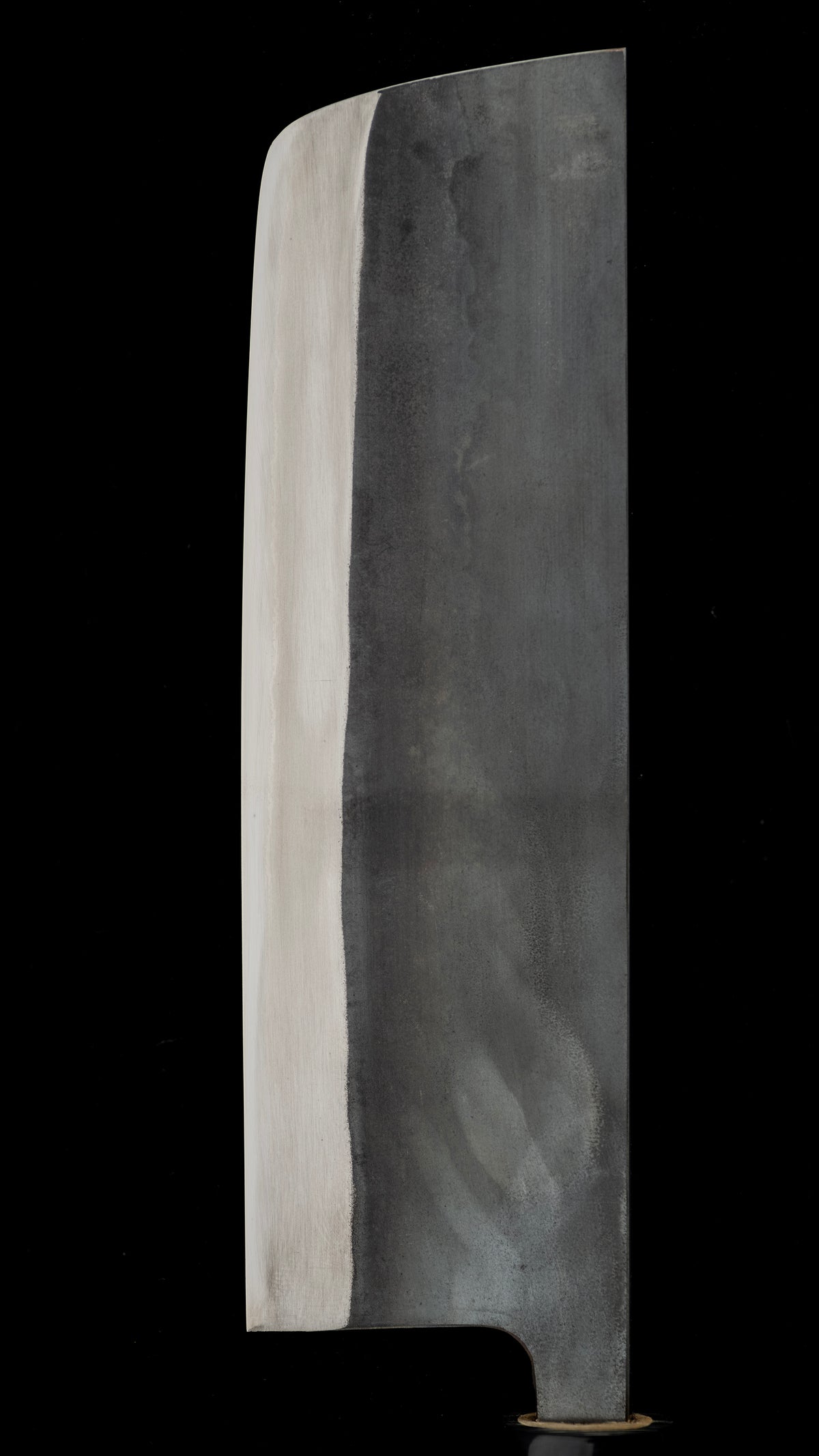 Kurouchi Nakiri Knife Japanese Vegetable Knife By Toyama Shuji - 165mm ④