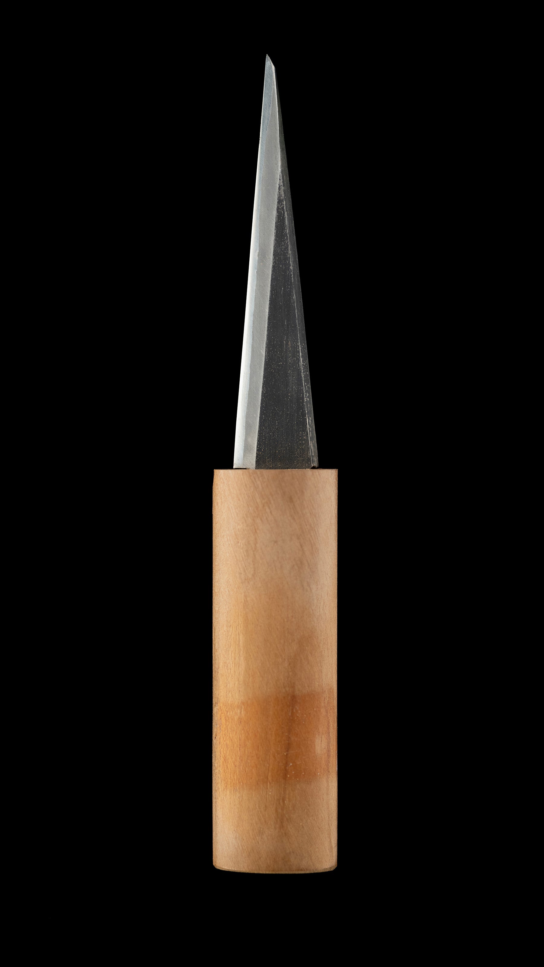 Kuriko-katana Knife From Hiraide For Left Hand - 75mm