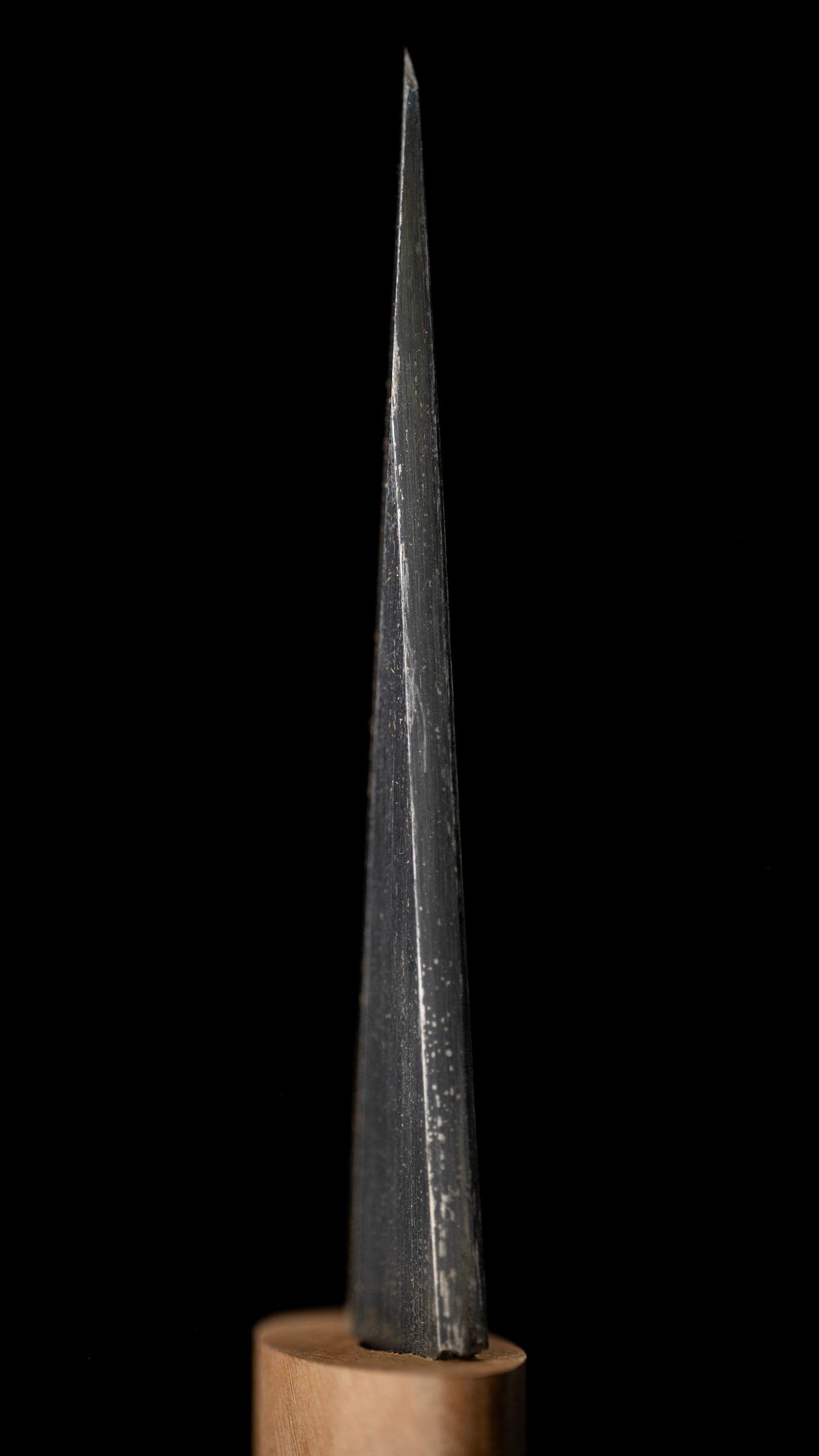 Kuriko-katana Knife From Hiraide For Left Hand - 75mm