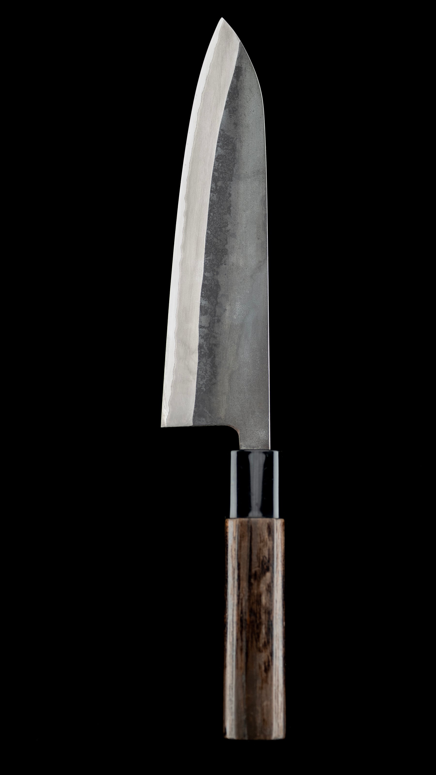 Kurouchi Gyuto Knife Japanese Chef’s Knife By Toyama Shuji - 180mm