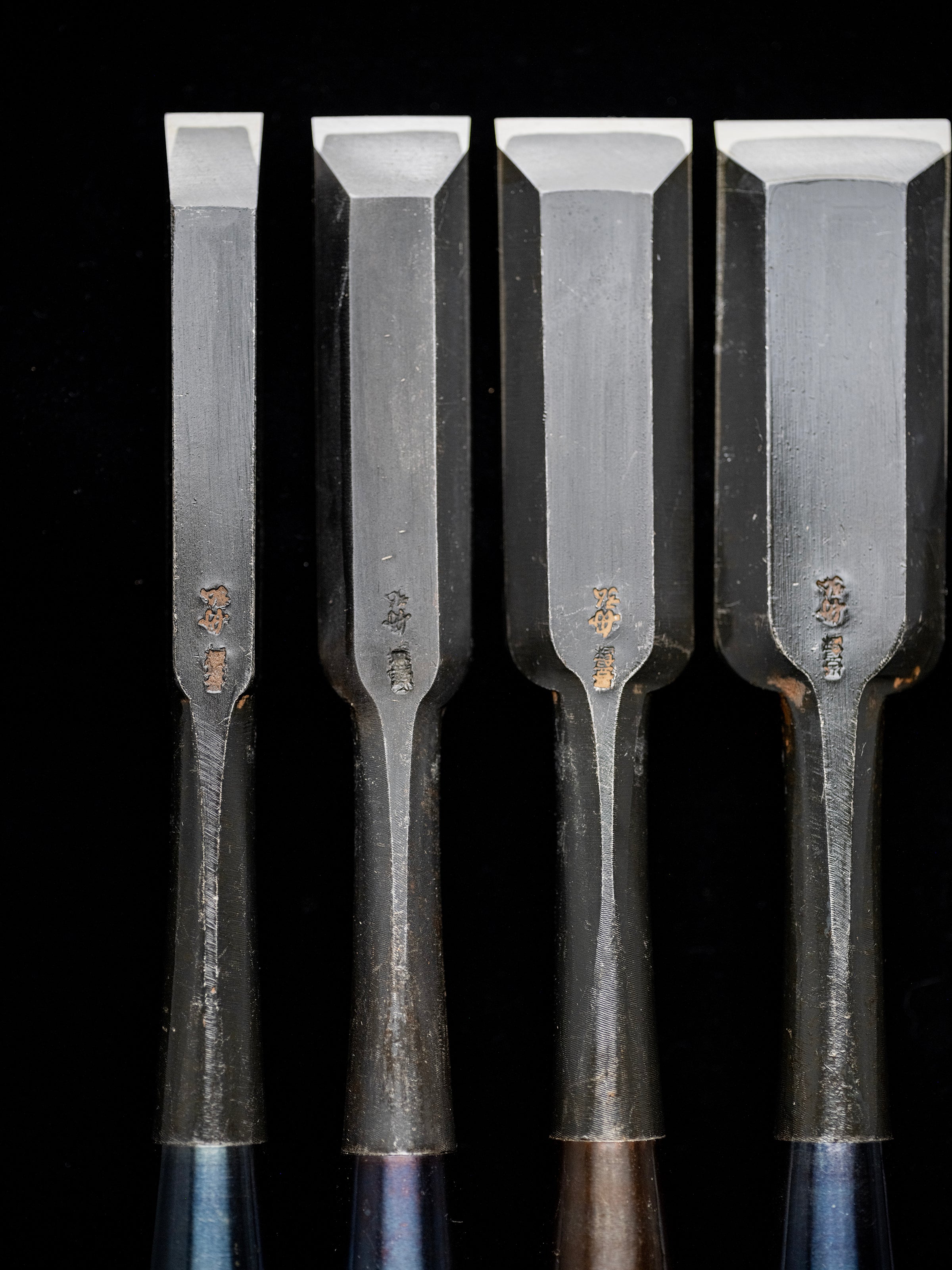 Tataki-Nomi Japanese Hand Made Timber Chisel 6-Pieces Set By Funahiro ②