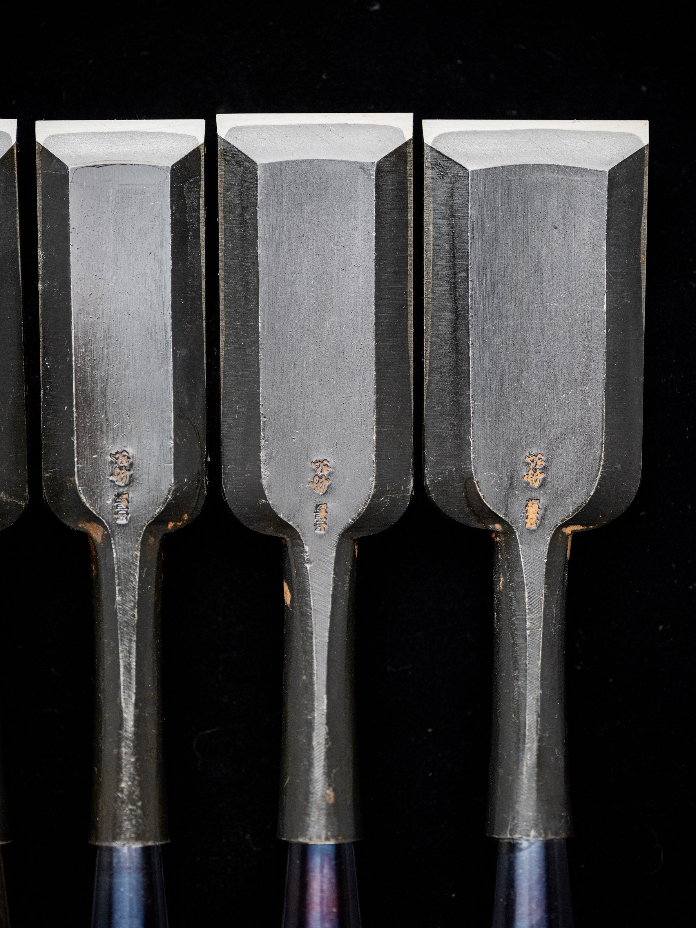 Tataki-Nomi Japanese Hand Made Timber Chisel 6-Pieces Set By Funahiro ②