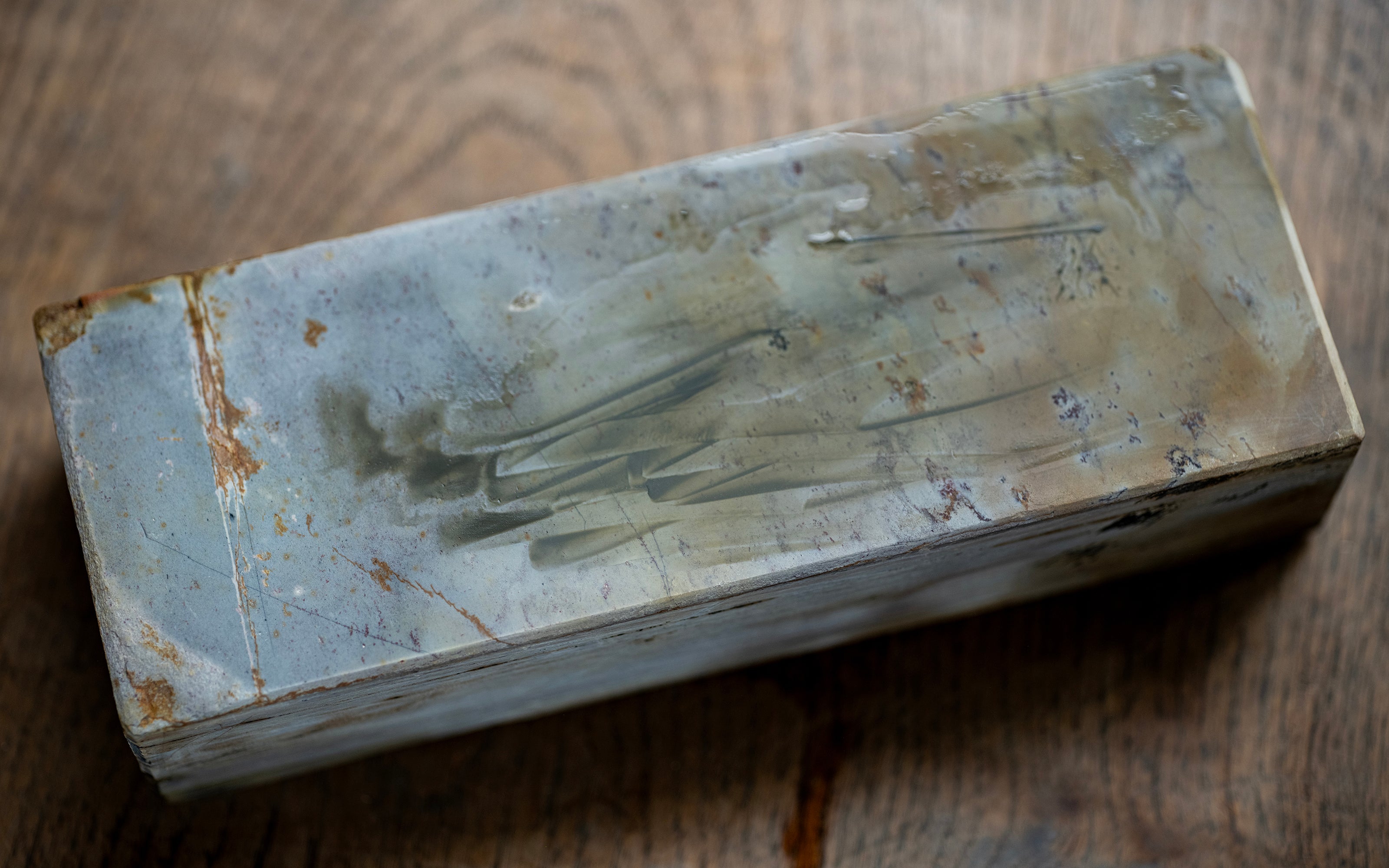 Rengen Suita Japanese Natural Finishing Stone - 1863g