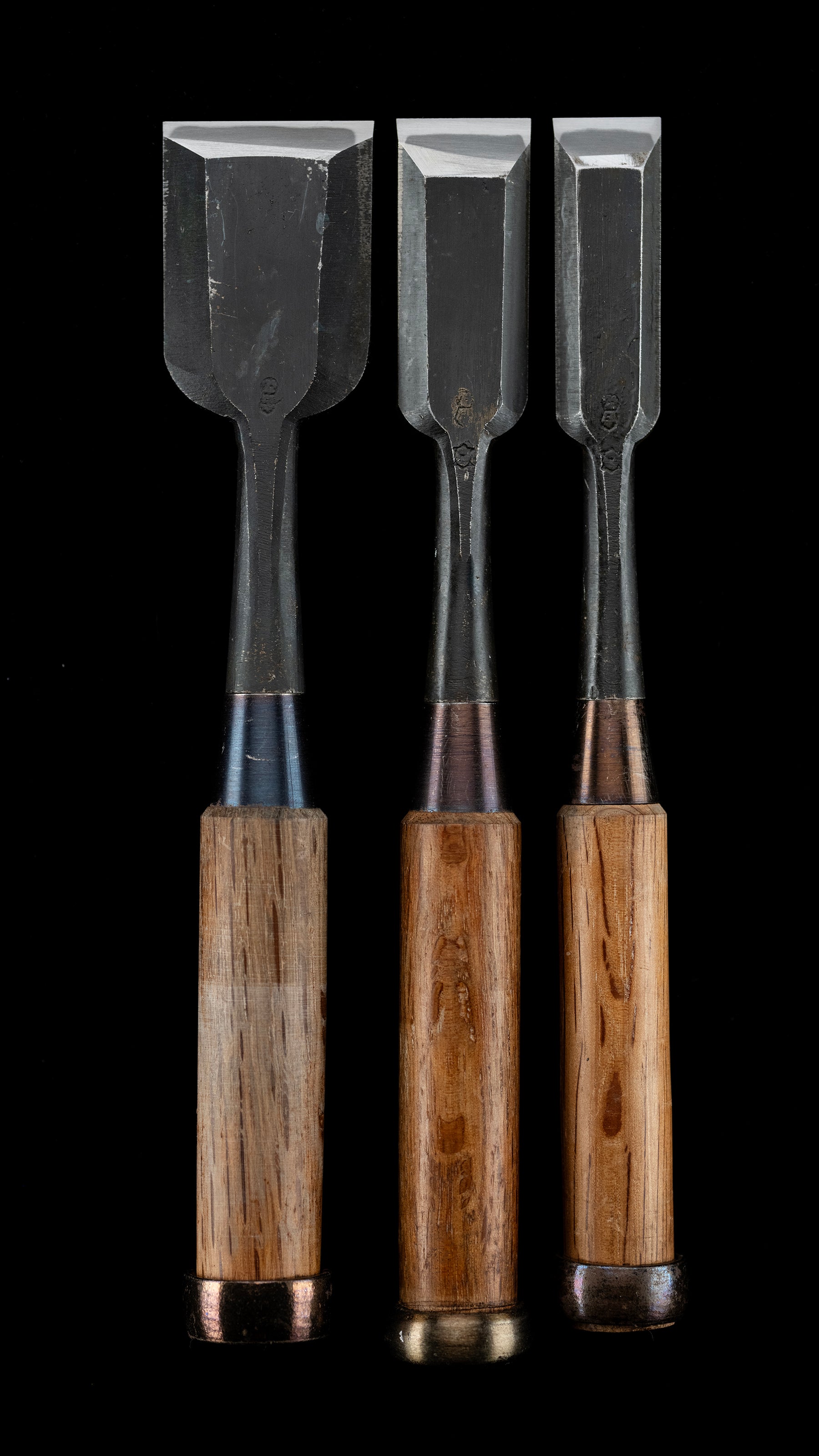 Oire-Nomi Japanese Hand Made Bench Chisel Set By Yoshihiro Ⅱ - 3 pieces