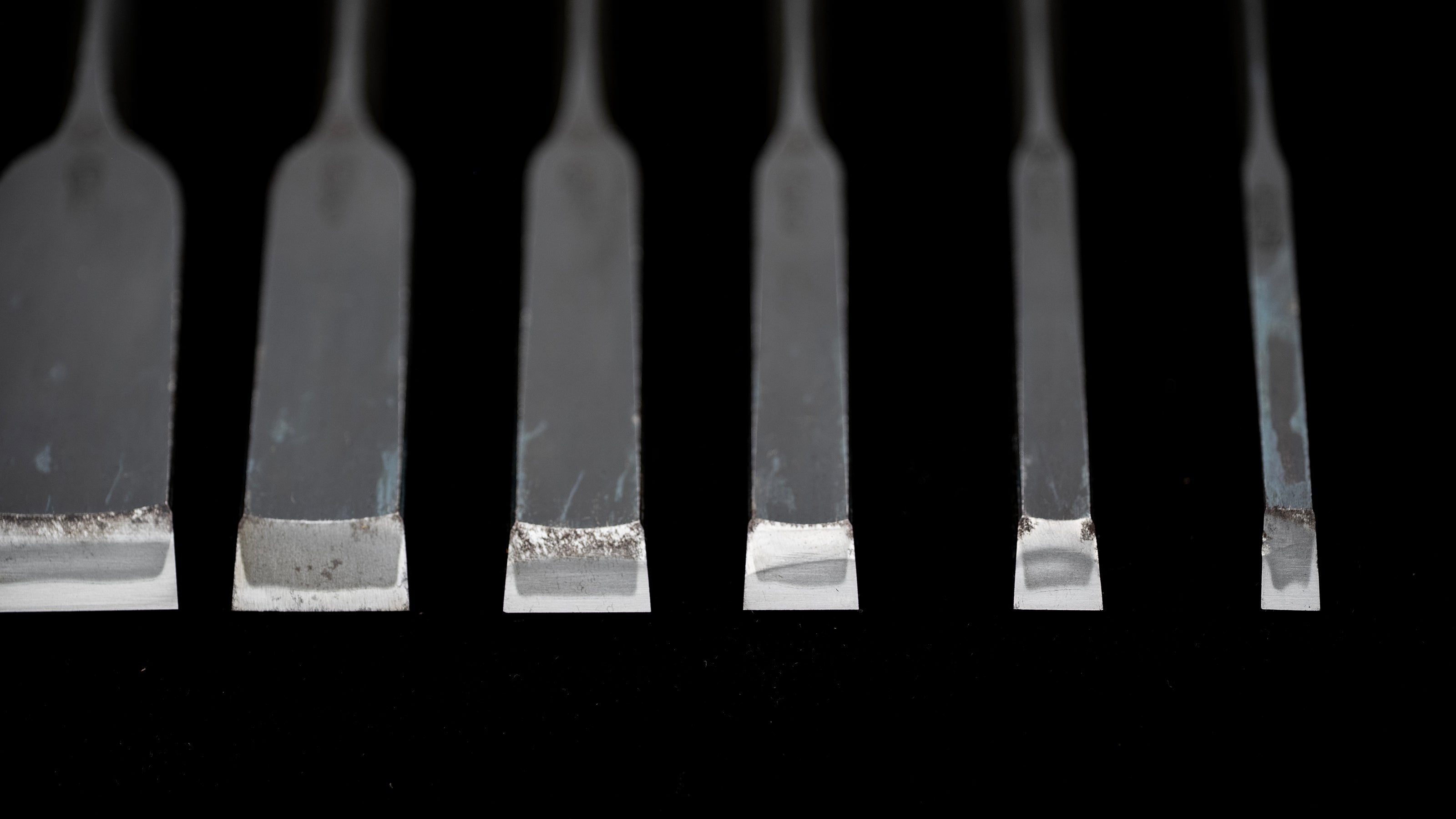 Oire-Nomi Japanese Hand Made Bench Chisel Set By Ichihiro Ⅱ