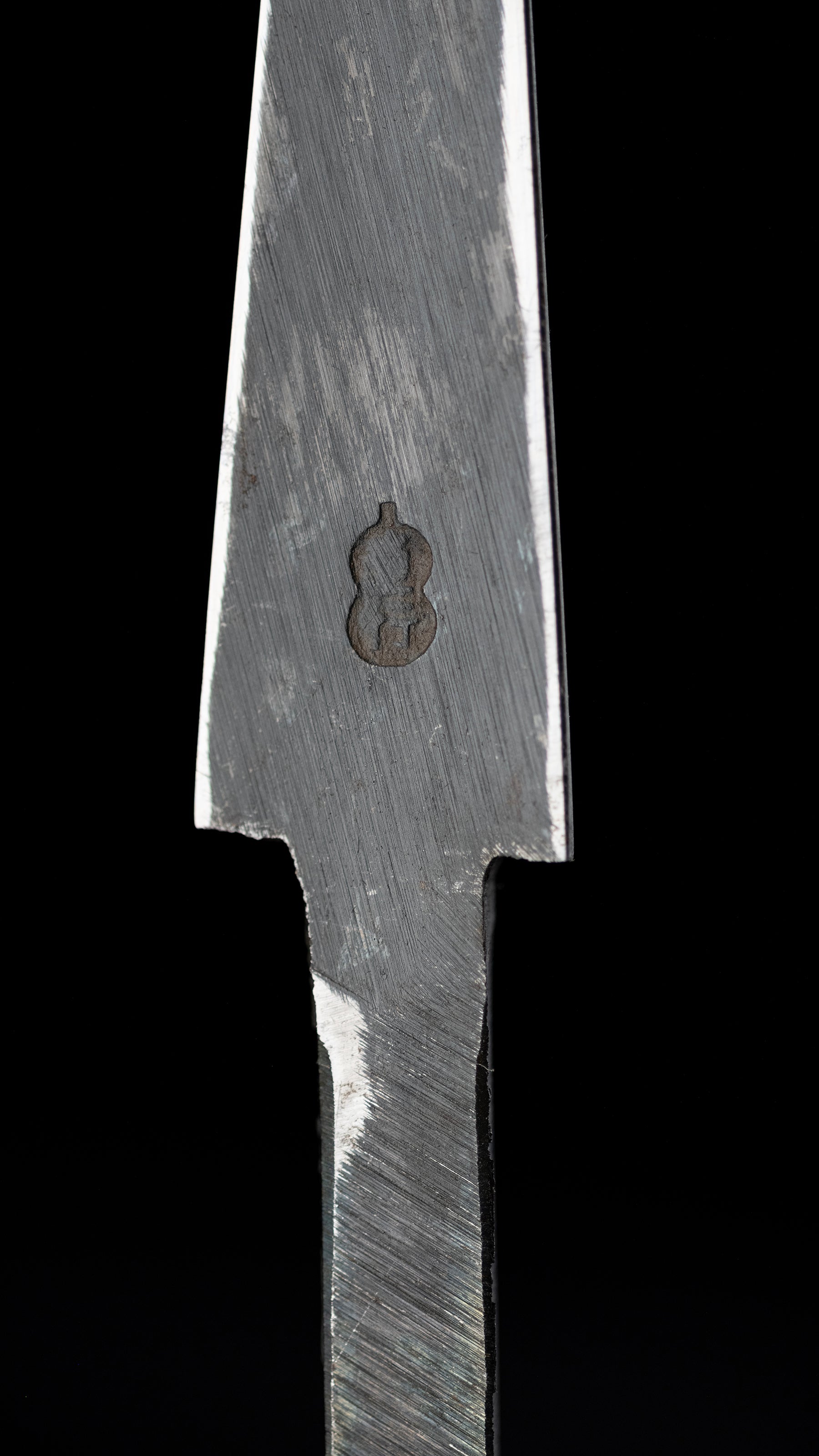 Kuriko-katana Knife By Naoyuki For Right Hand - 115mm ⑤