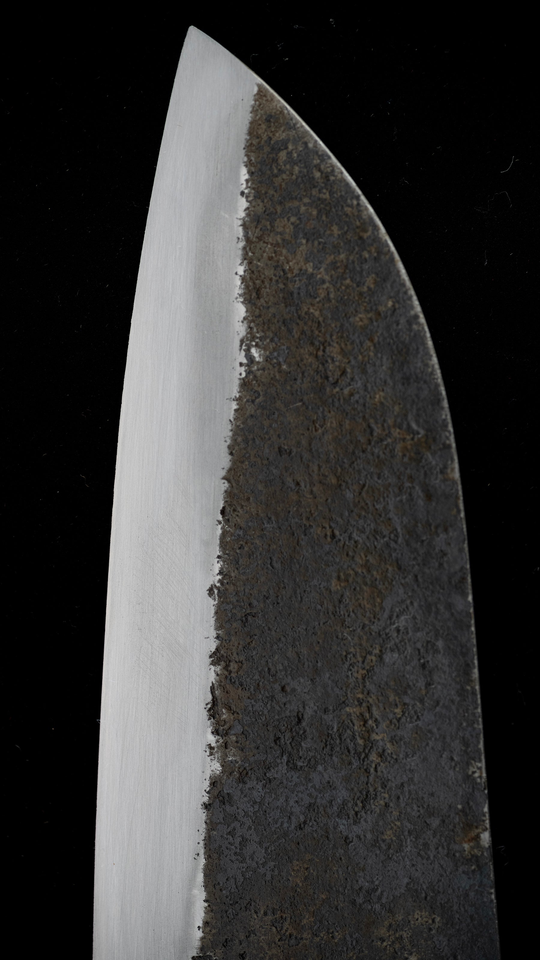 Kurouchi Honyanki Santoku Knife Japanese All Purpose Knife By Takaki Junichi - 165mm