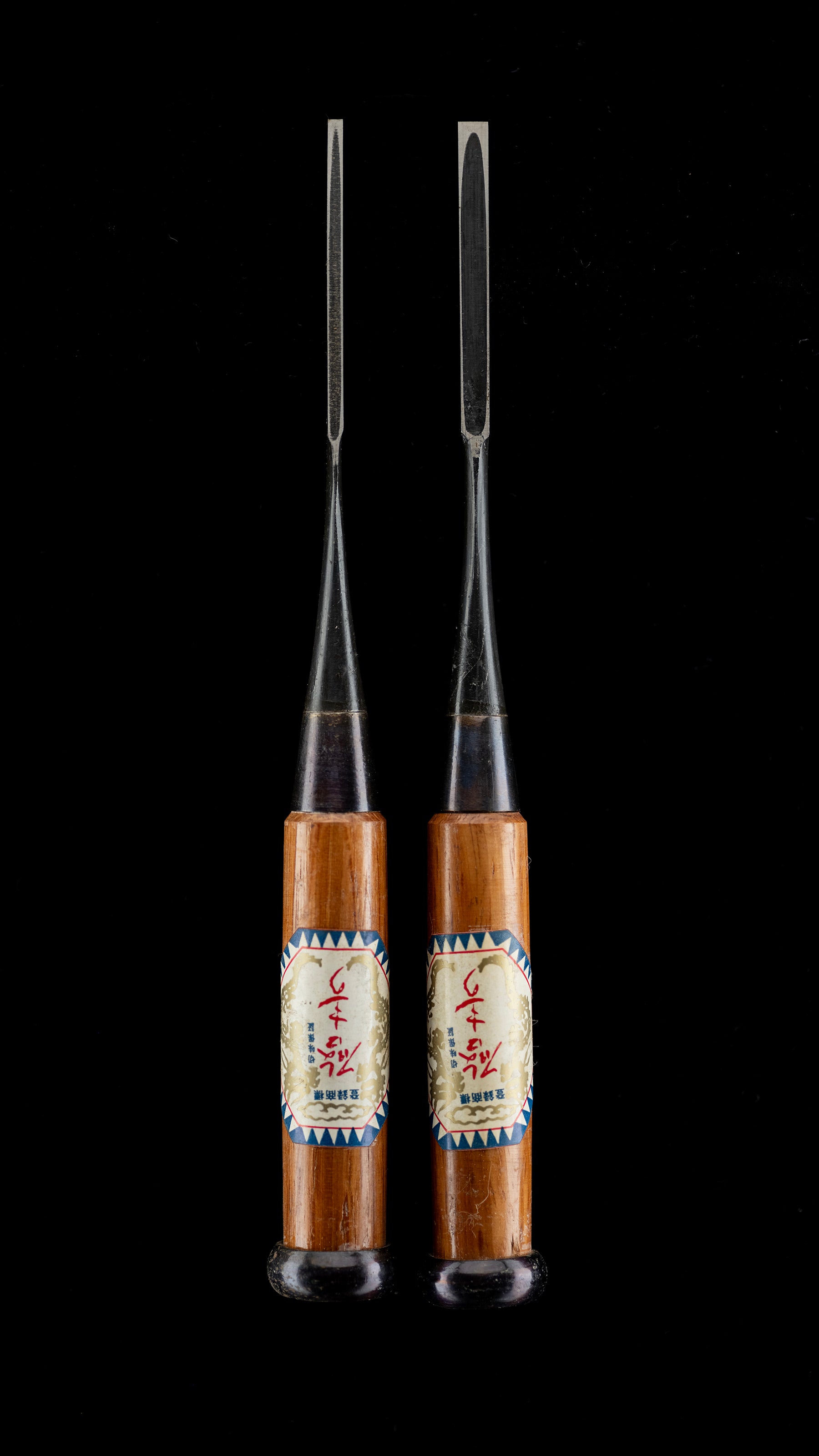 Oire-Nomi Japanese Hand Made Bench Chisel Set By Keiju - 3&6mm