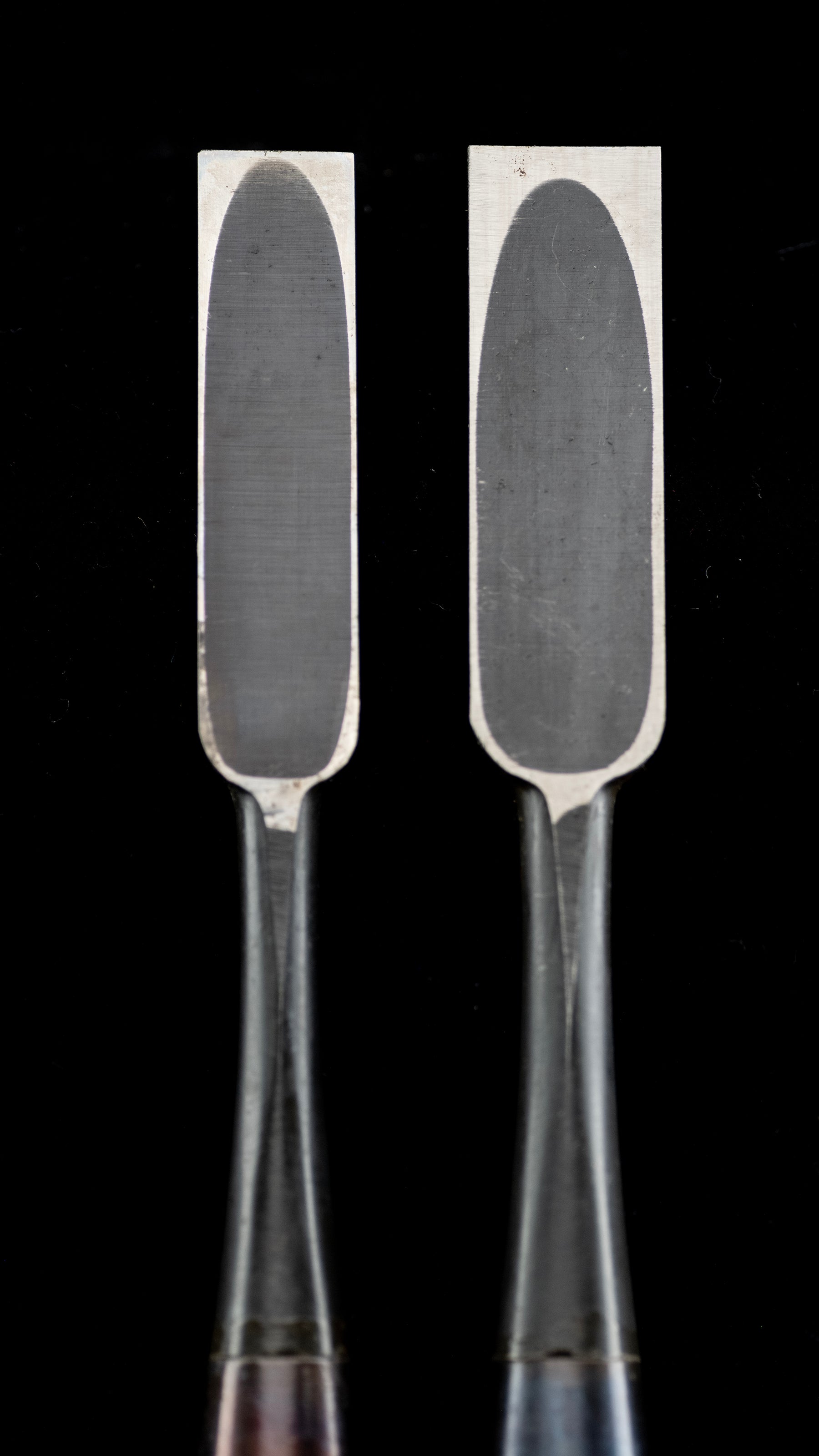 Oire-Nomi Japanese Hand Made Bench Chisel Set By Keiju - 15&18mm