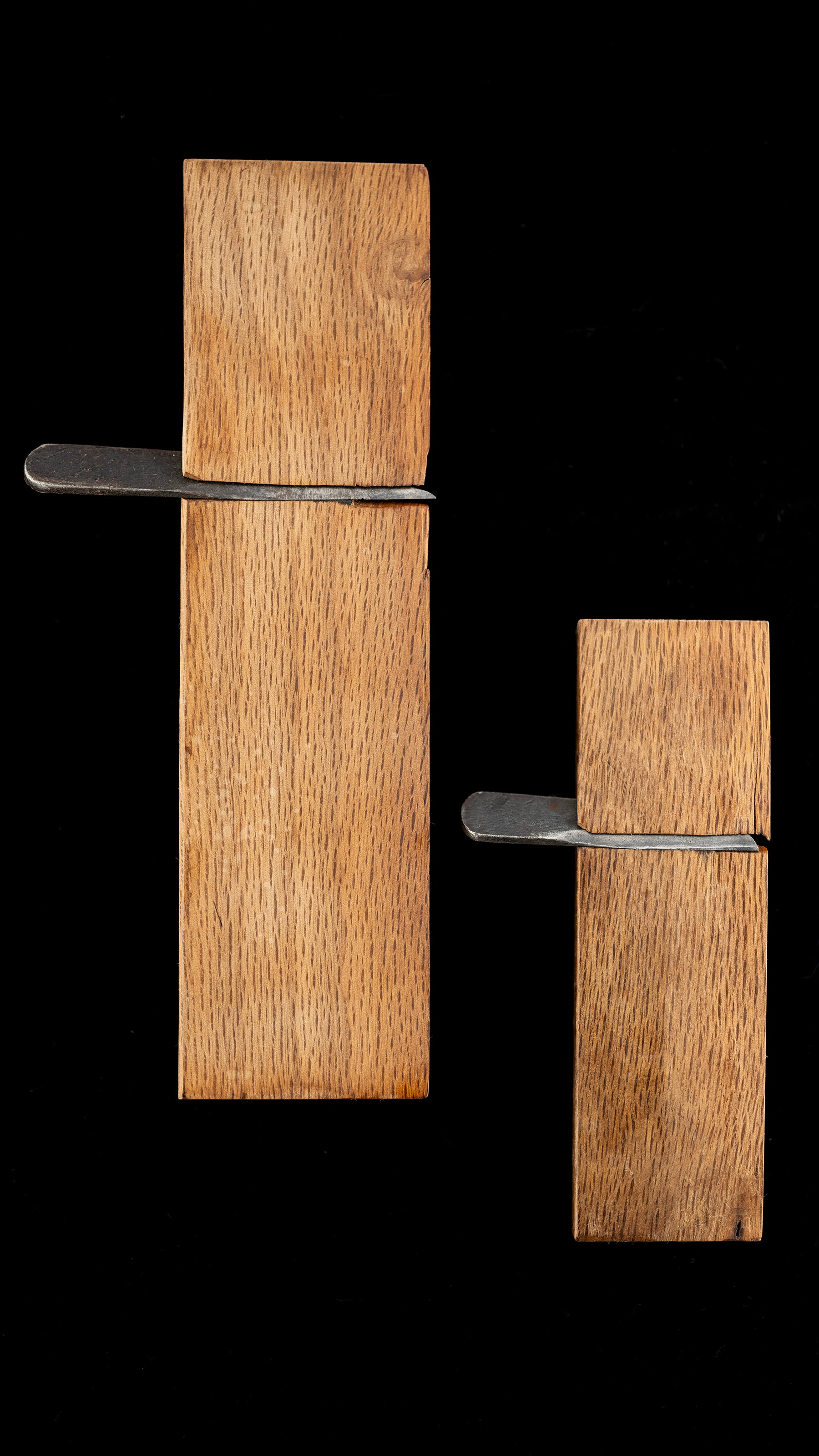 Hibukura Kanna Japanese Hand Made Side Shaving Plane By Kiyotada Ⅰ&Ⅱ