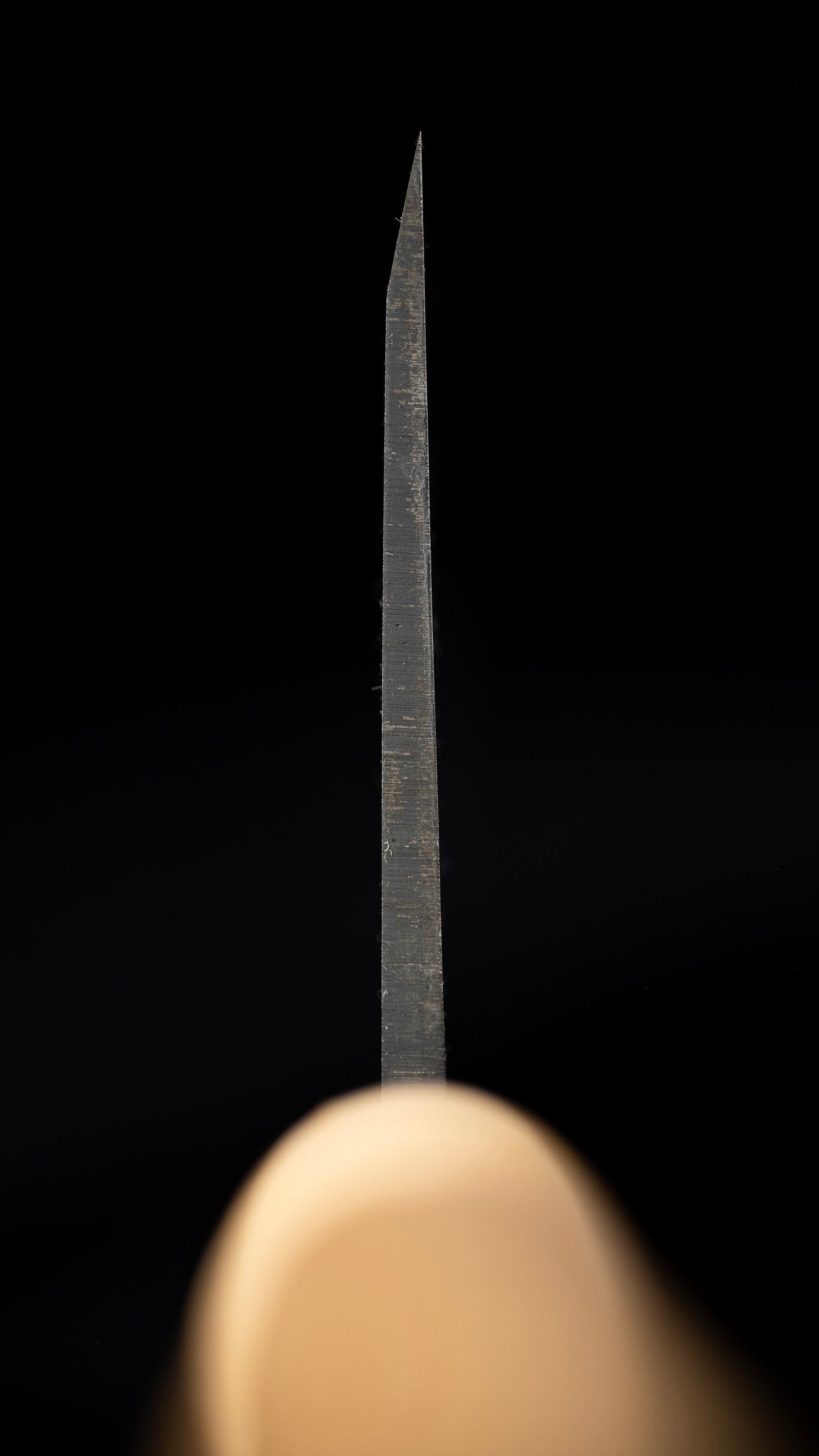 Kawa Bocho Japanese Handmade Leather Knife By Suishinshi Masamori - 124mm
