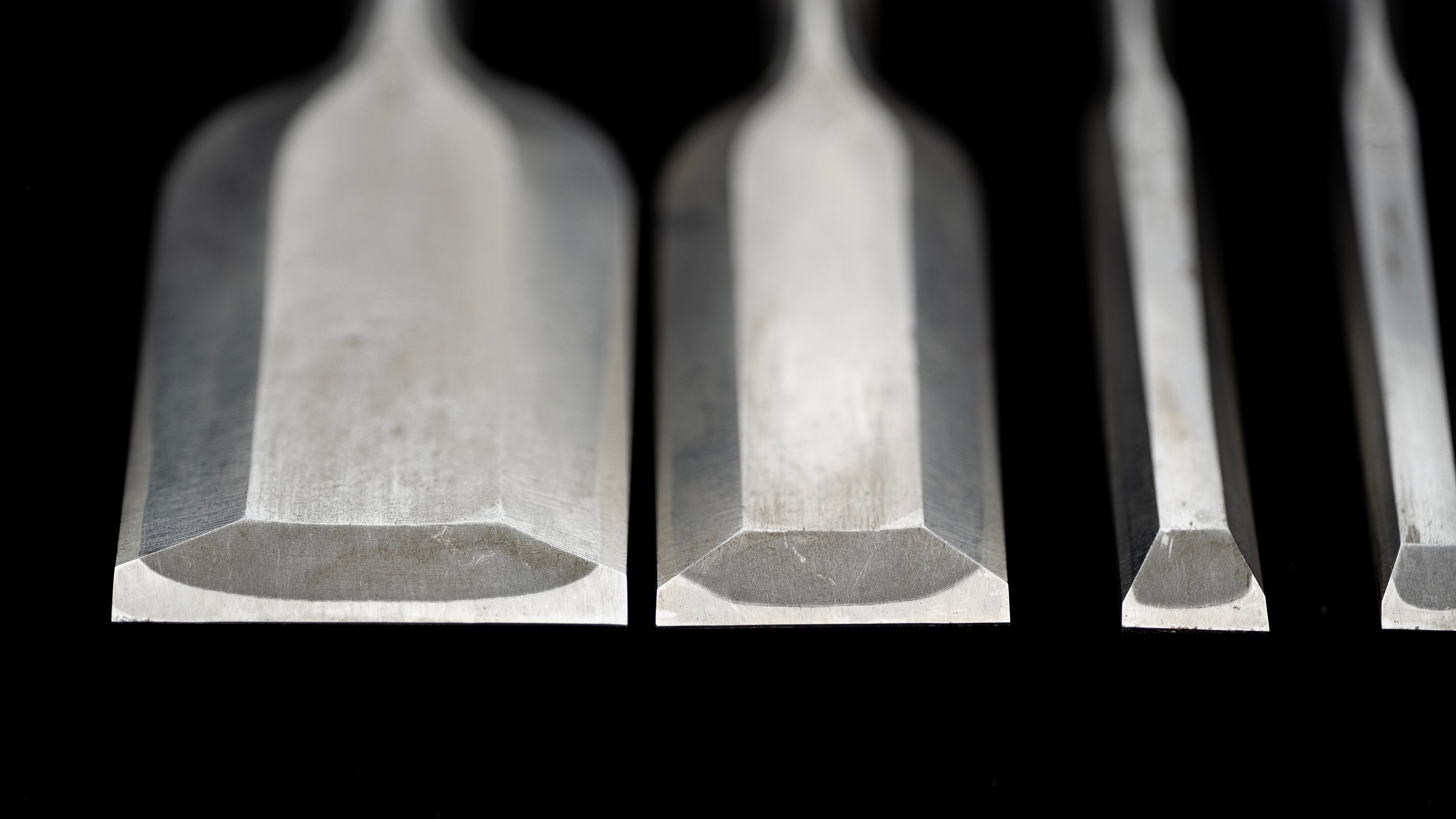 Oire-Nomi Japanese Hand Made Bench Chisel Set By Honkunihide