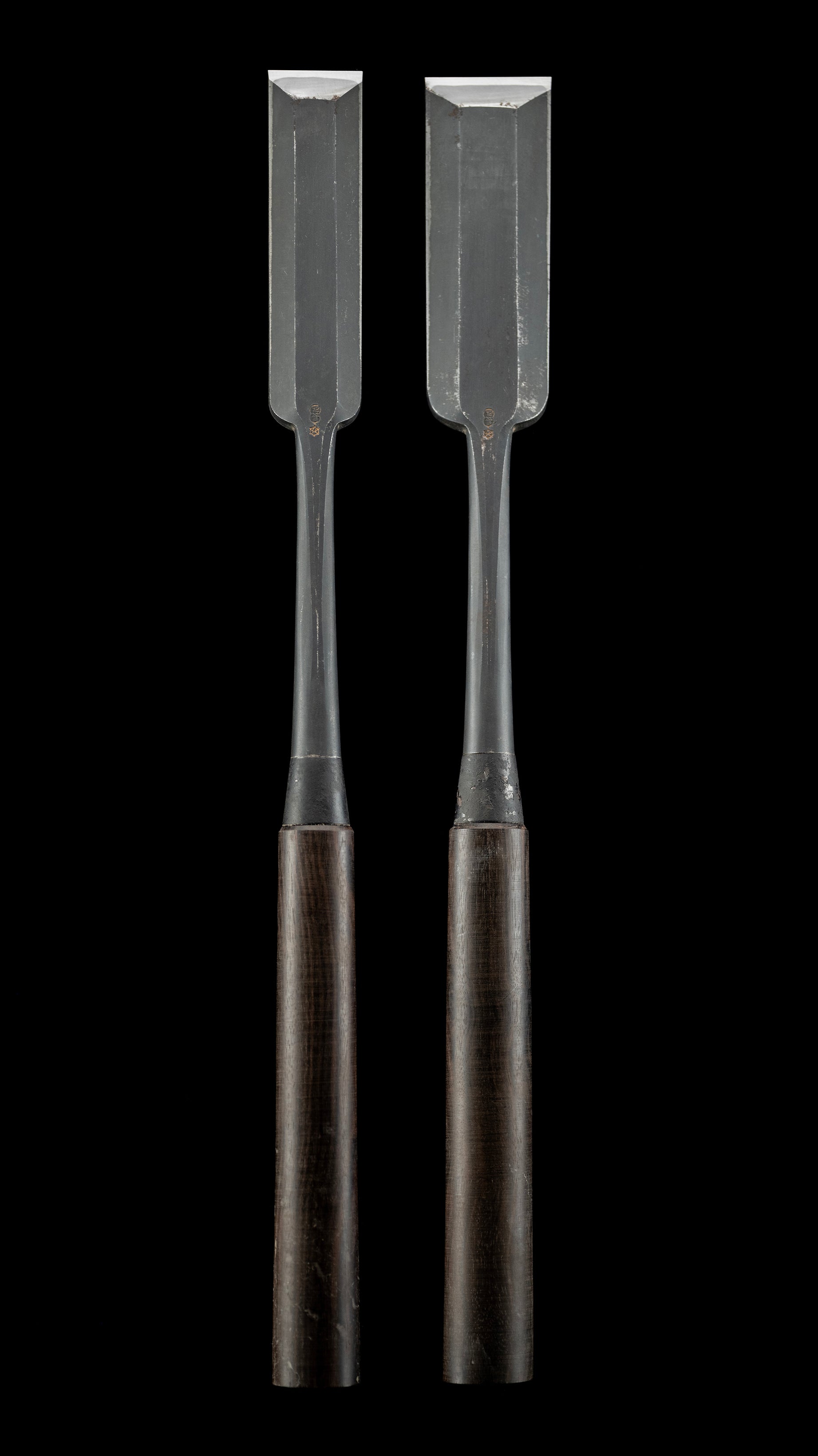 Tsuki-Nomi Japanese Custom Made Slick Chisel Set By Osahiro - 36&48mm