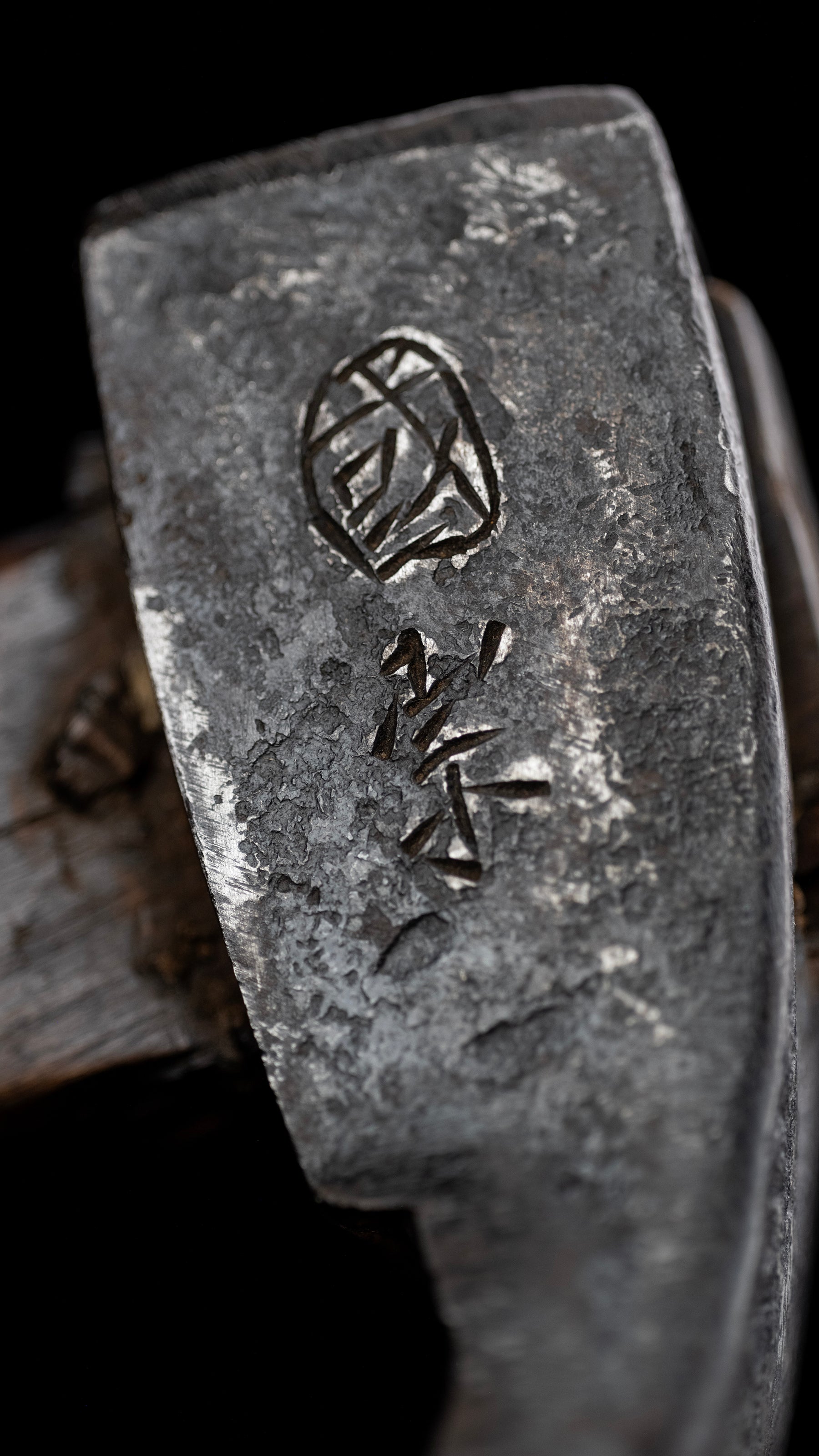 Usubori-Chouna Japanese Traditional Wooden Mortar Craftsman Tool by Kunimune