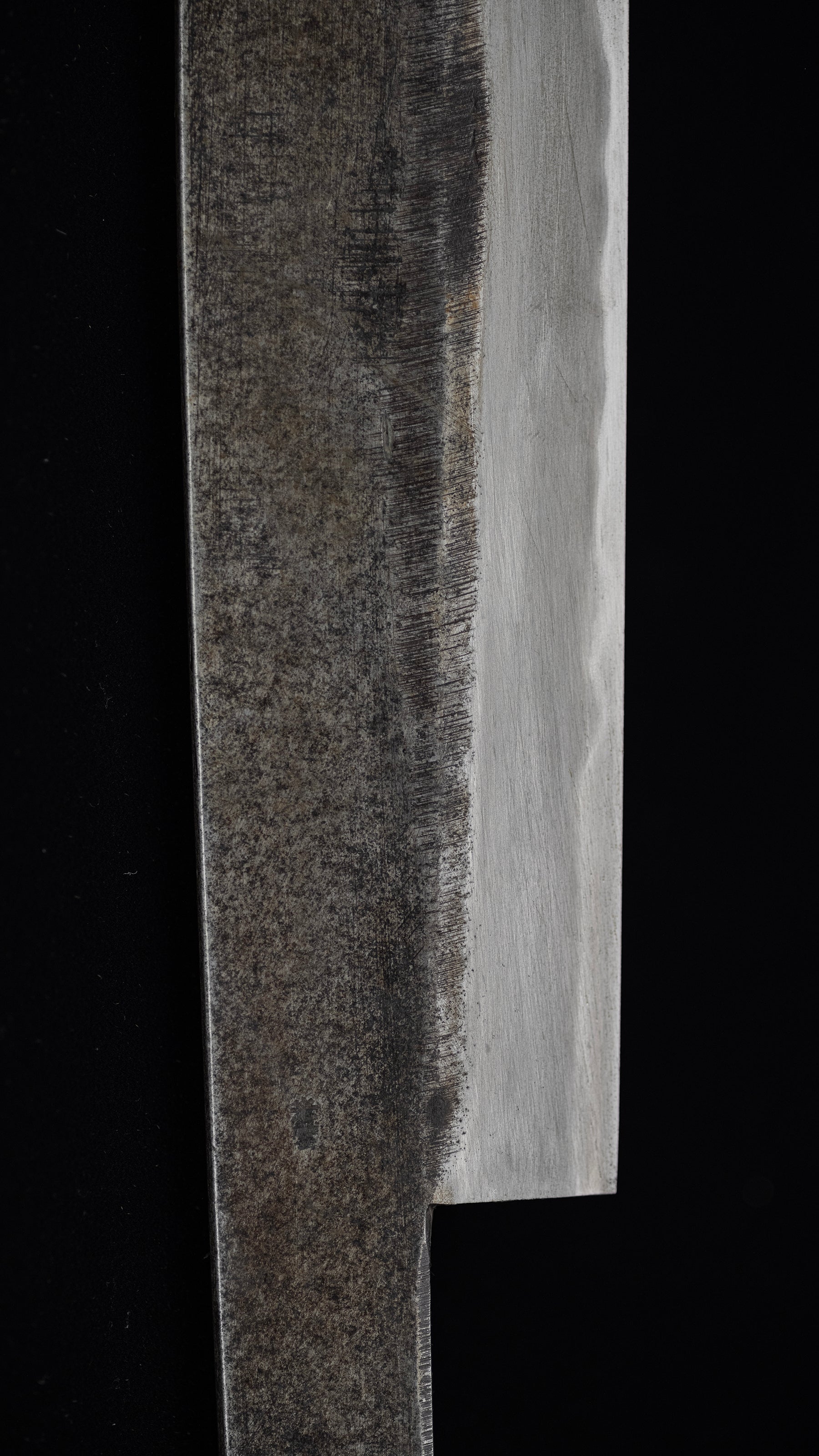 Nata Japanese Double-Bevel Hatchet Knife By Koun - 155mm