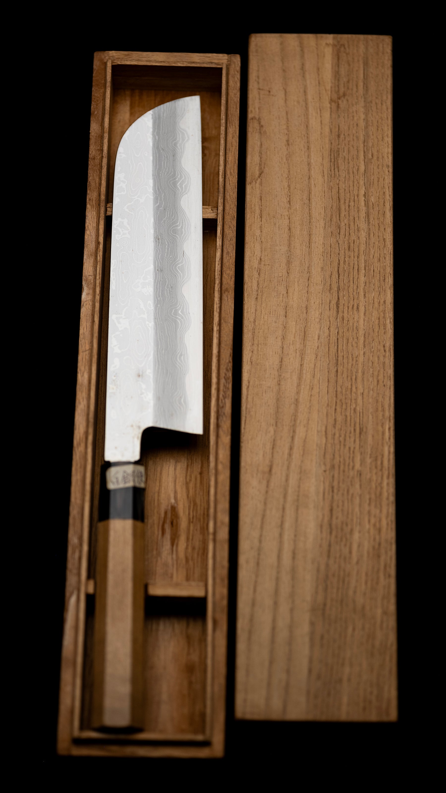 Sumunagashi Kamakata Usuba Knife Japanese Vegetable Knife By Shiraki Kenichi - 210mm