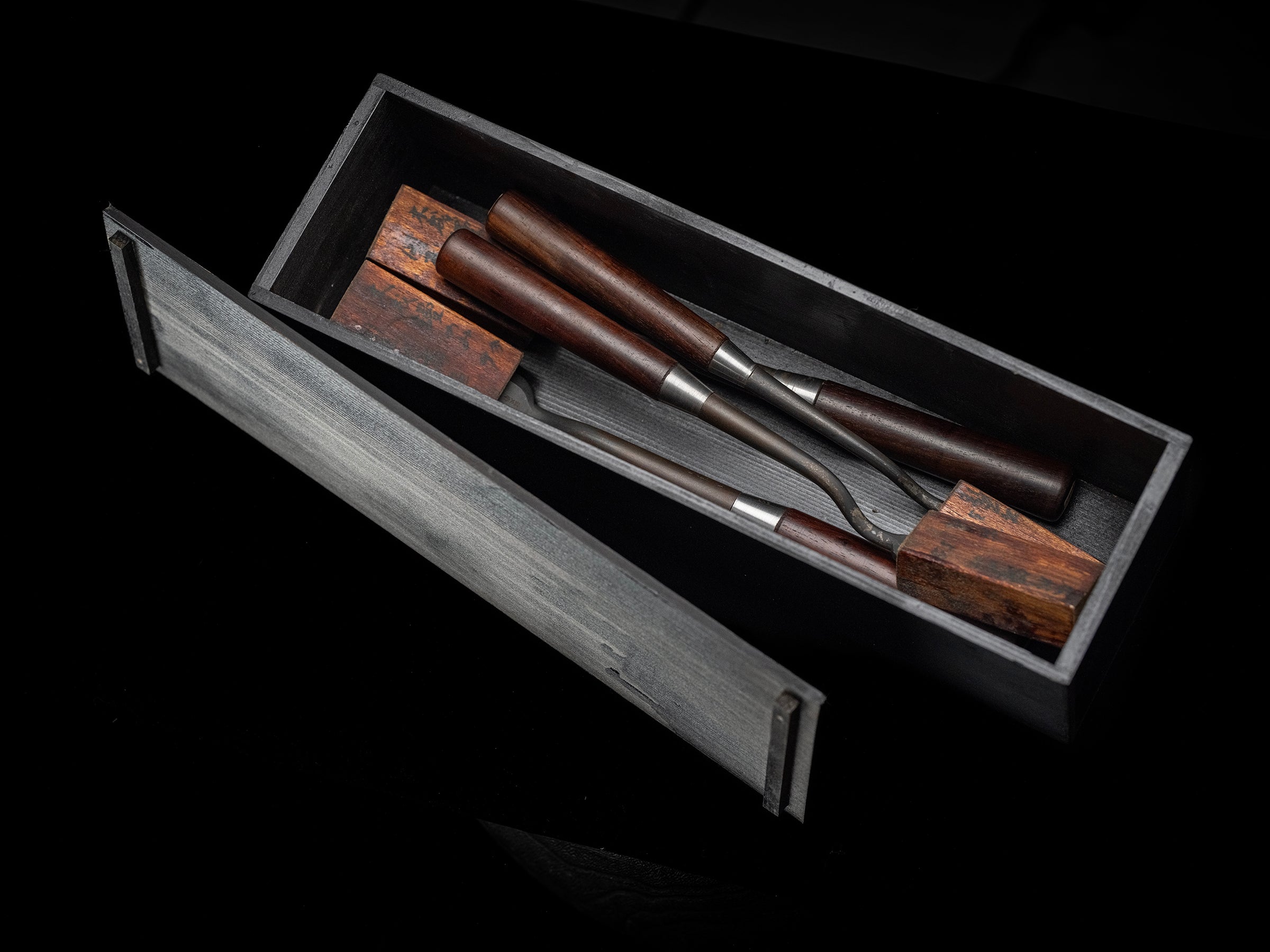 Kote Nomi Japanese Trowel Chisel Set By Hidari Hisasaku Ⅱ