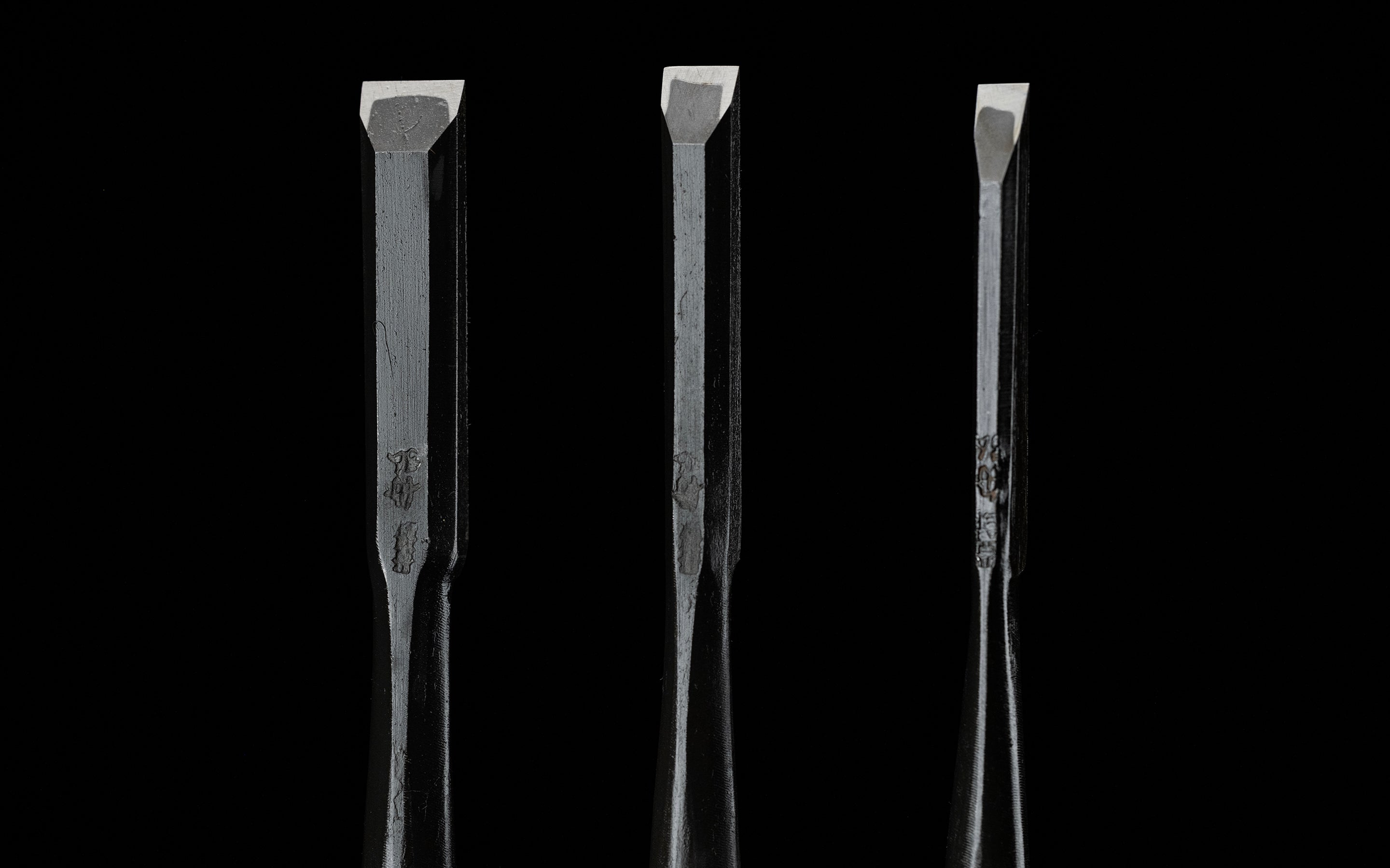 Oire-Nomi Japanese Hand Made Bench Chisel Set By Funahiro