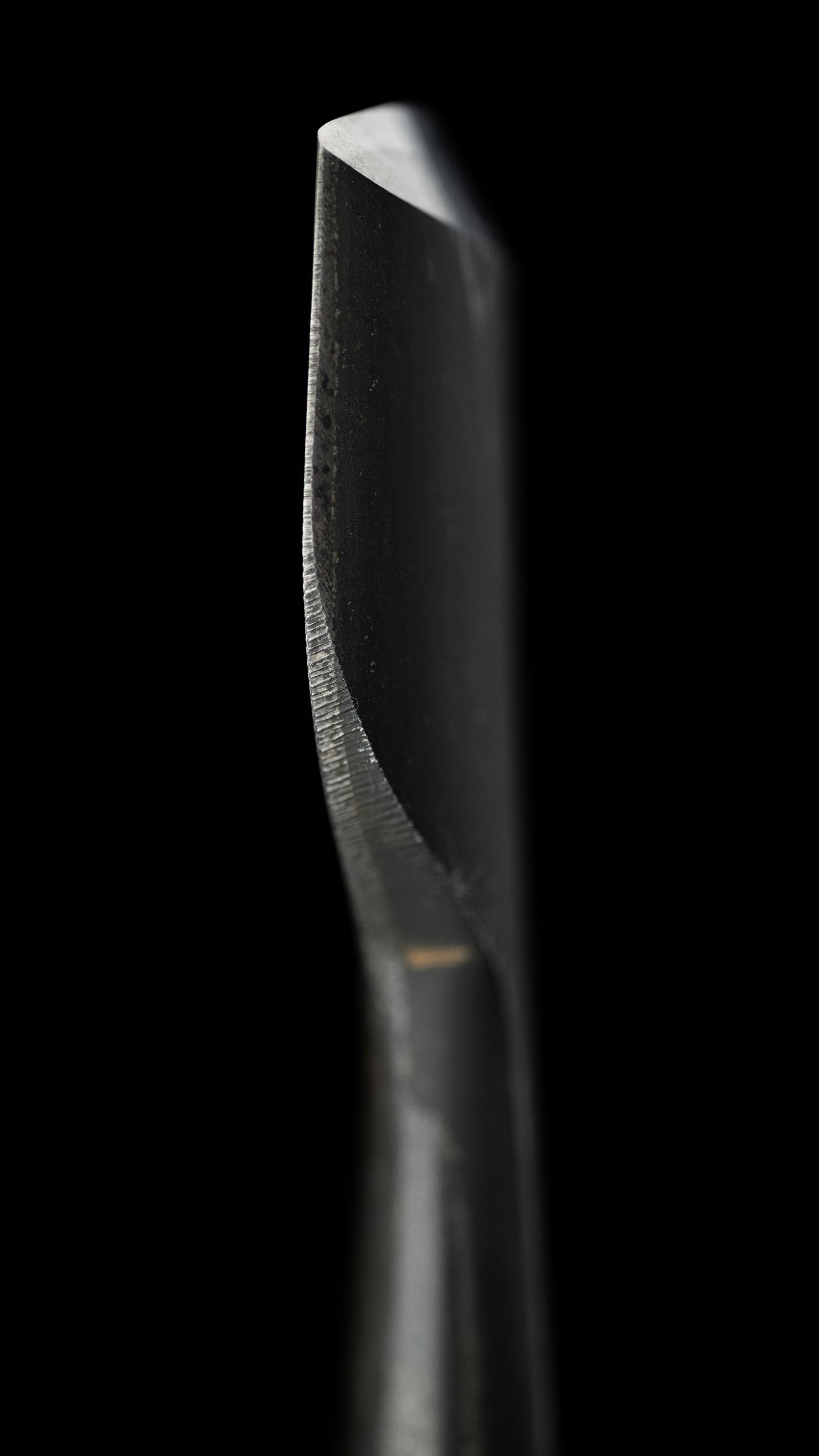 Uchimaru nomi Japanese U-Gouge Chisel By Hidari Konobu - 36mm ③