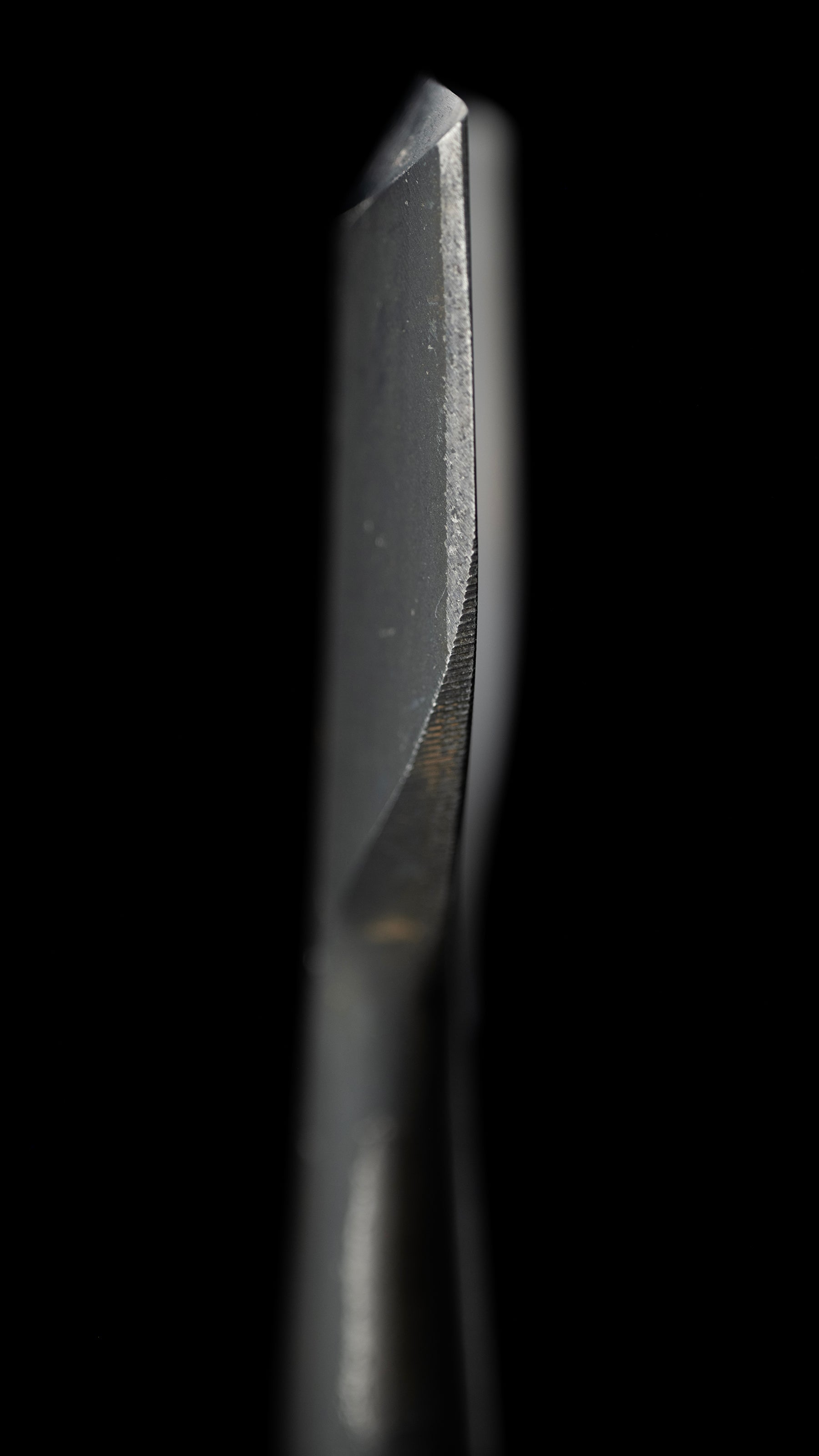Uchimaru nomi Japanese U-Gouge Chisel By Hidari Konobu - 36mm ③