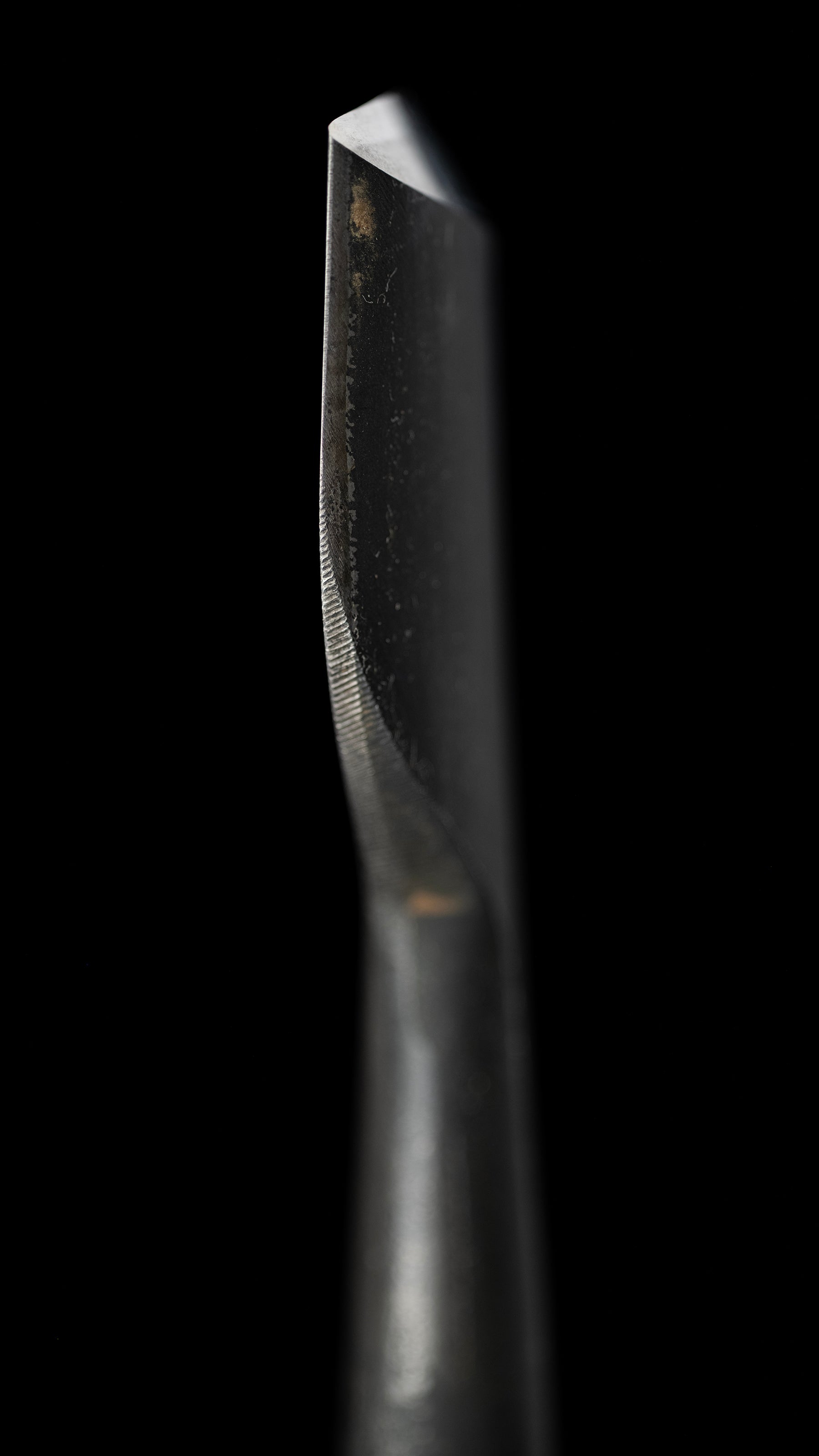 Uchimaru nomi Japanese U-Gouge Chisel By Hidari Konobu - 36mm ④