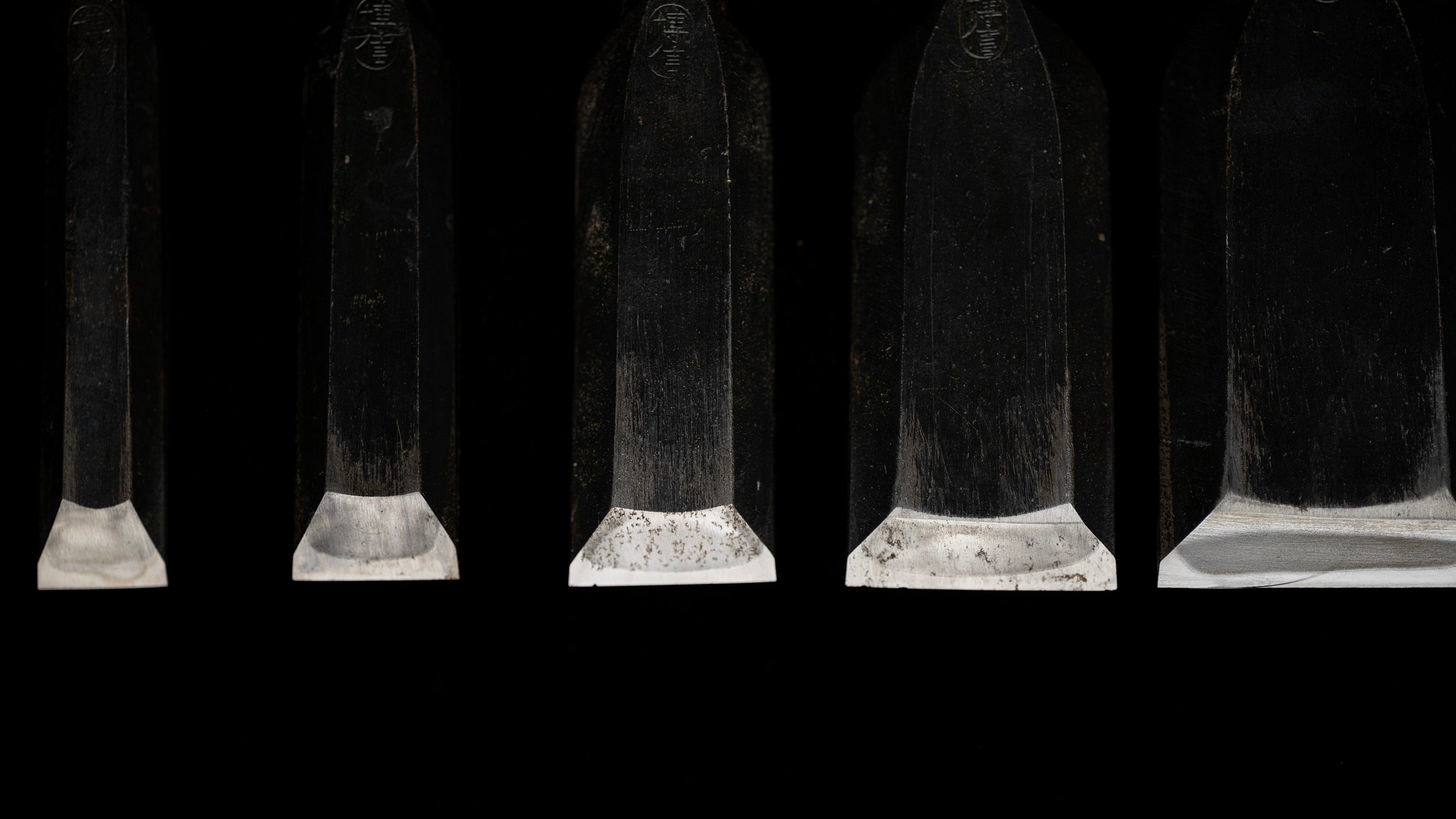 Oire-Nomi Japanese Hand Made Bench Chisel Set By Hironobu
