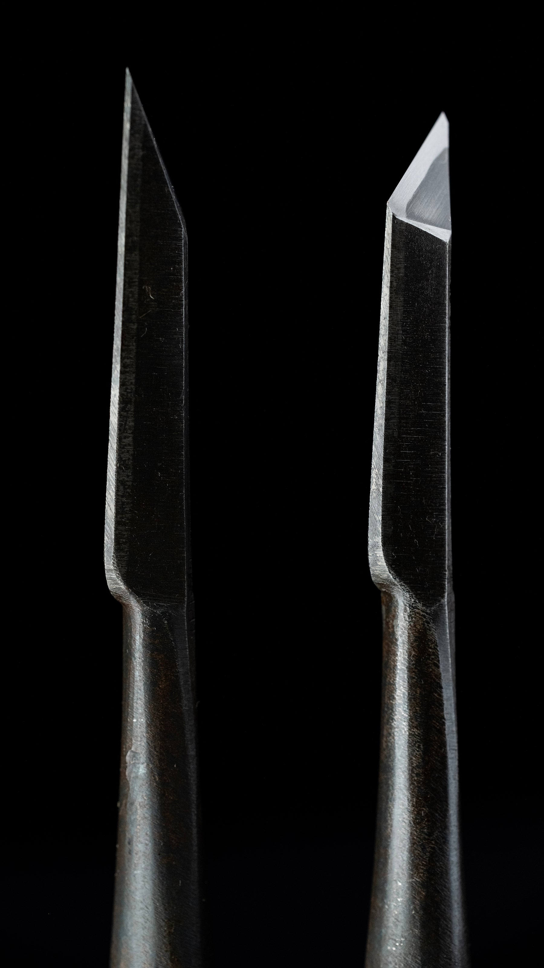 Shinogi-Isuka-Nomi Japanese Hand Made Oblique Chisel Set By Masashige - 15mm