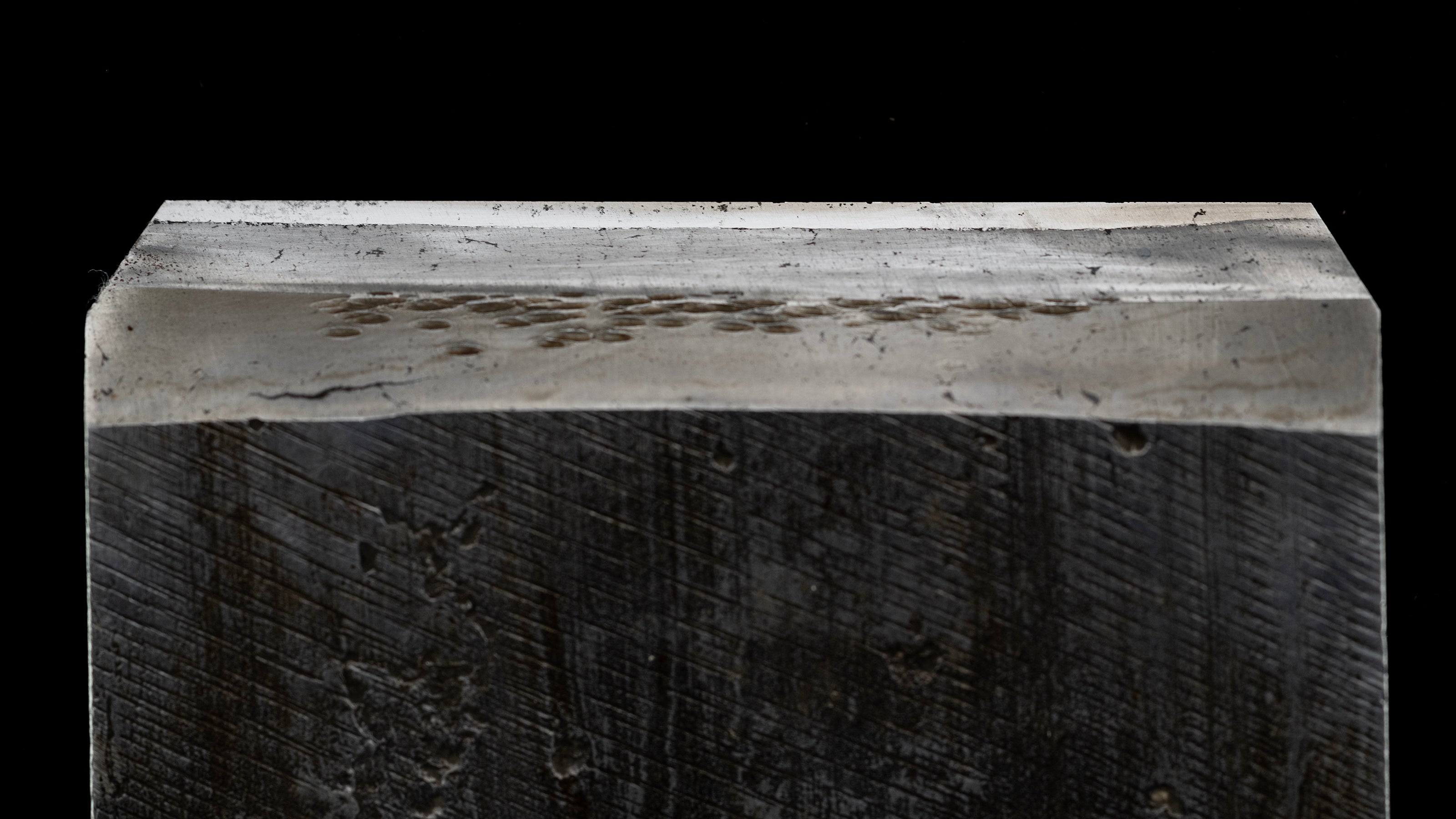 「Ogashira」Hira-ganna Japanese Smoothing Plane Blade by Imoto Masao - 70mm