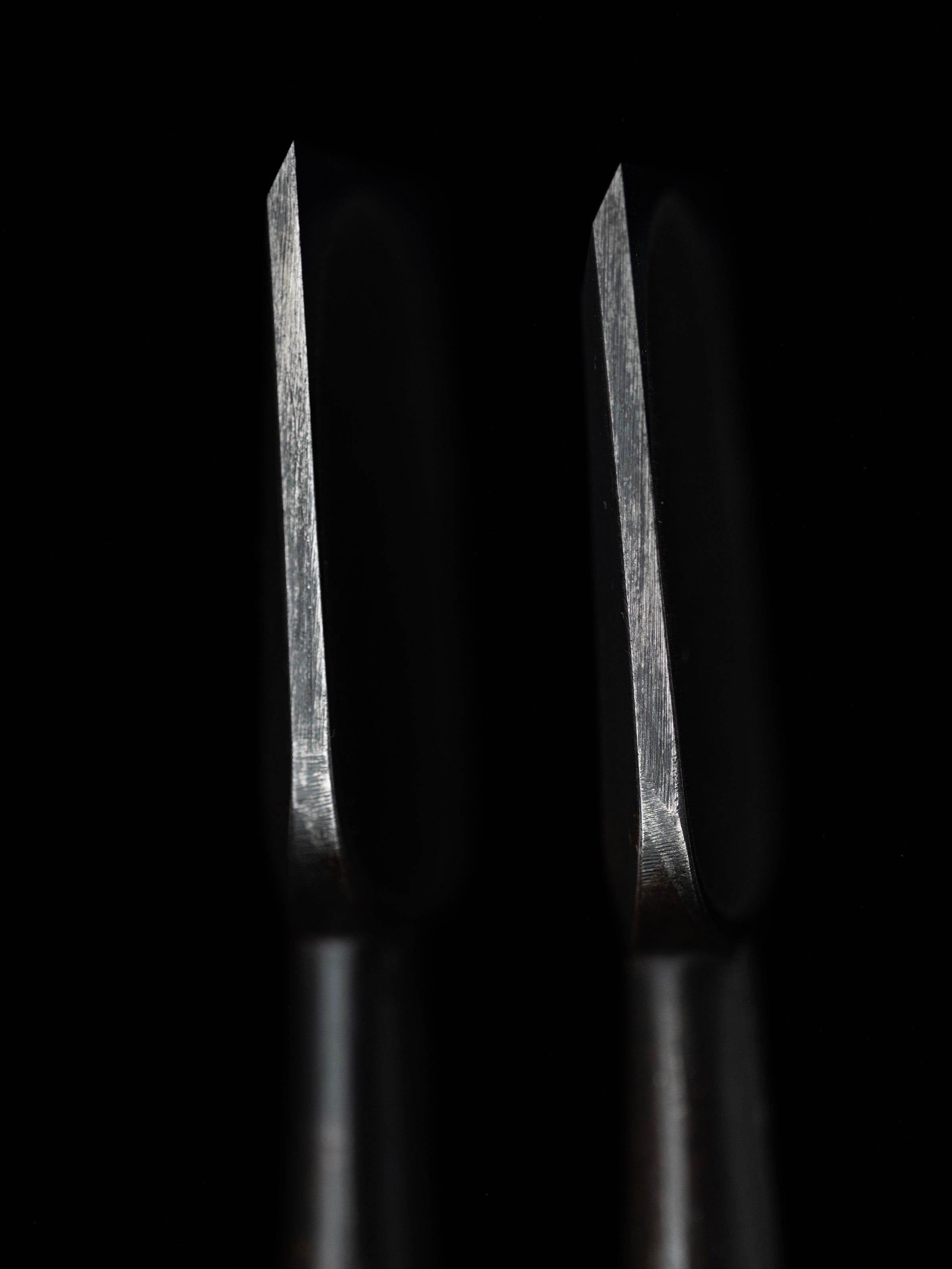 Oire-Nomi Japanese Hand Made Bench Chisel Set By Second Generation Kiyotada - Classical Type