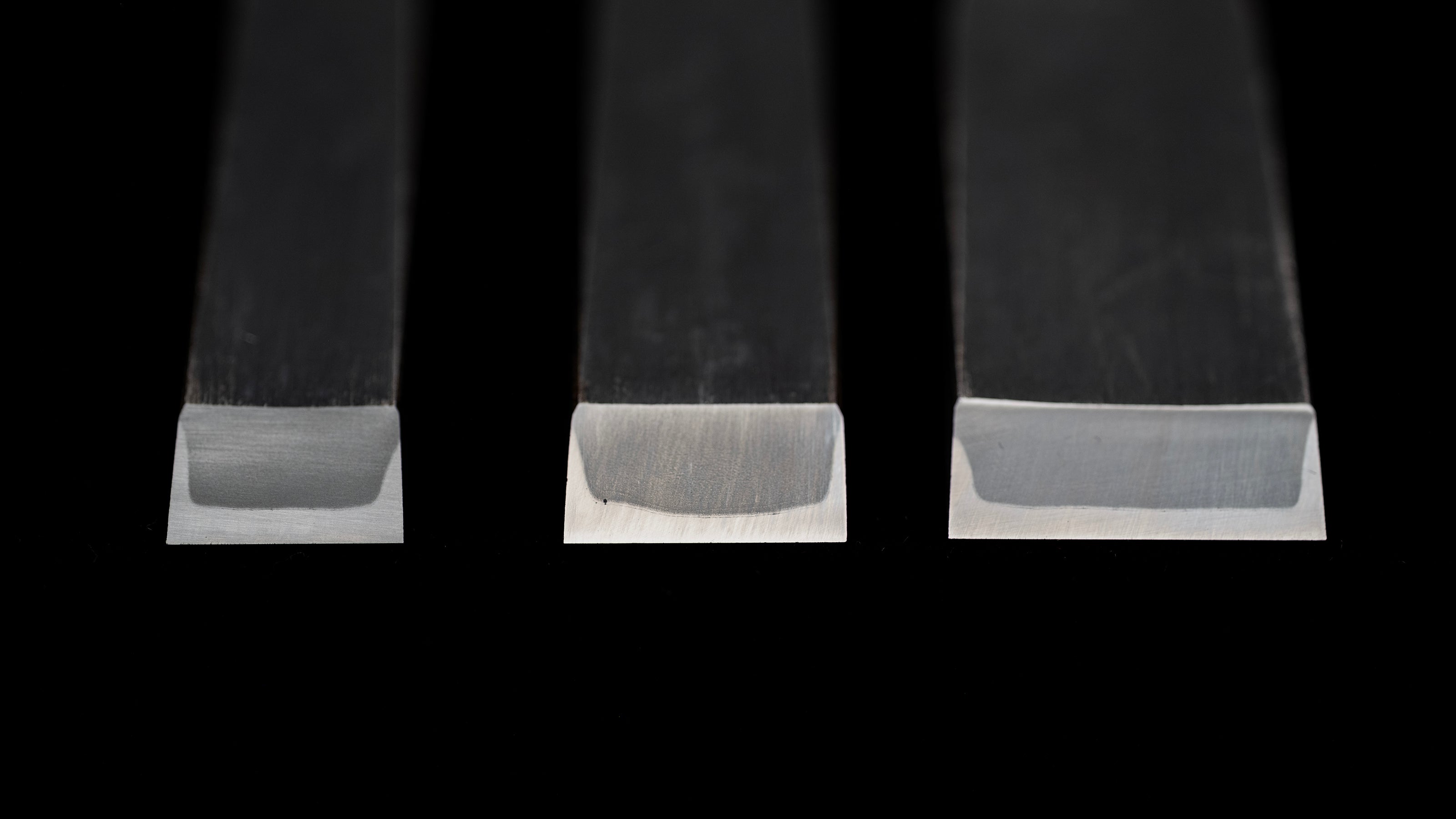 Oire-Nomi Japanese Hand Made Bench Chisel Set By Second Generation Kiyotada - Classical Type