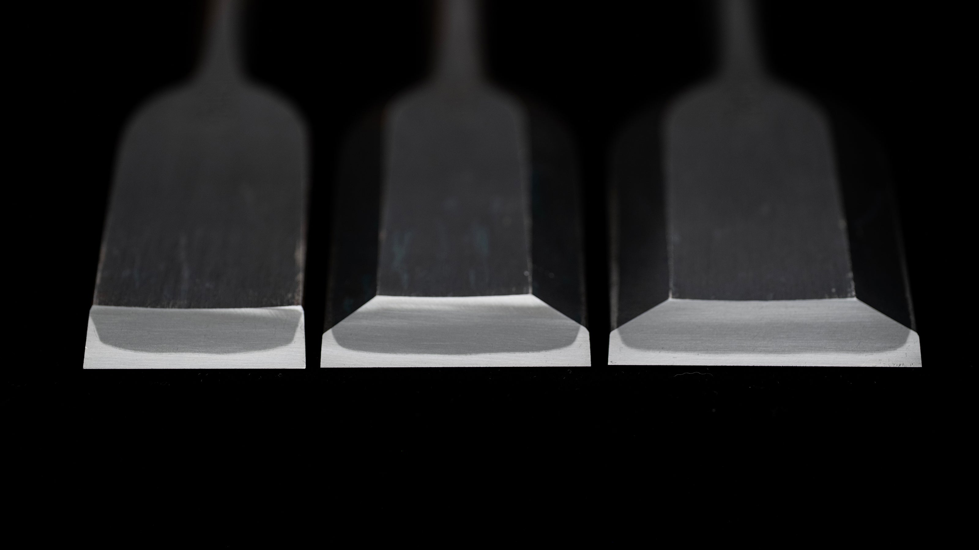 Oire-Nomi Japanese Hand Made Bench Chisel Set By Second Generation Kiyotada - Classical Type