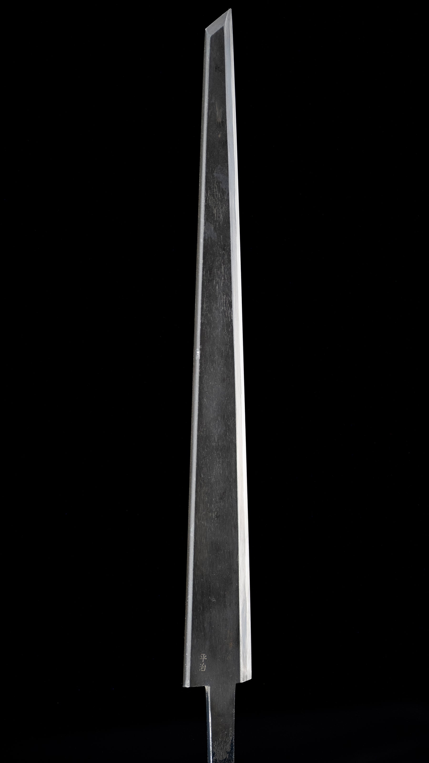 Custom extended Kuriko Katana Knife By Heiji For Right Hand - 300mm