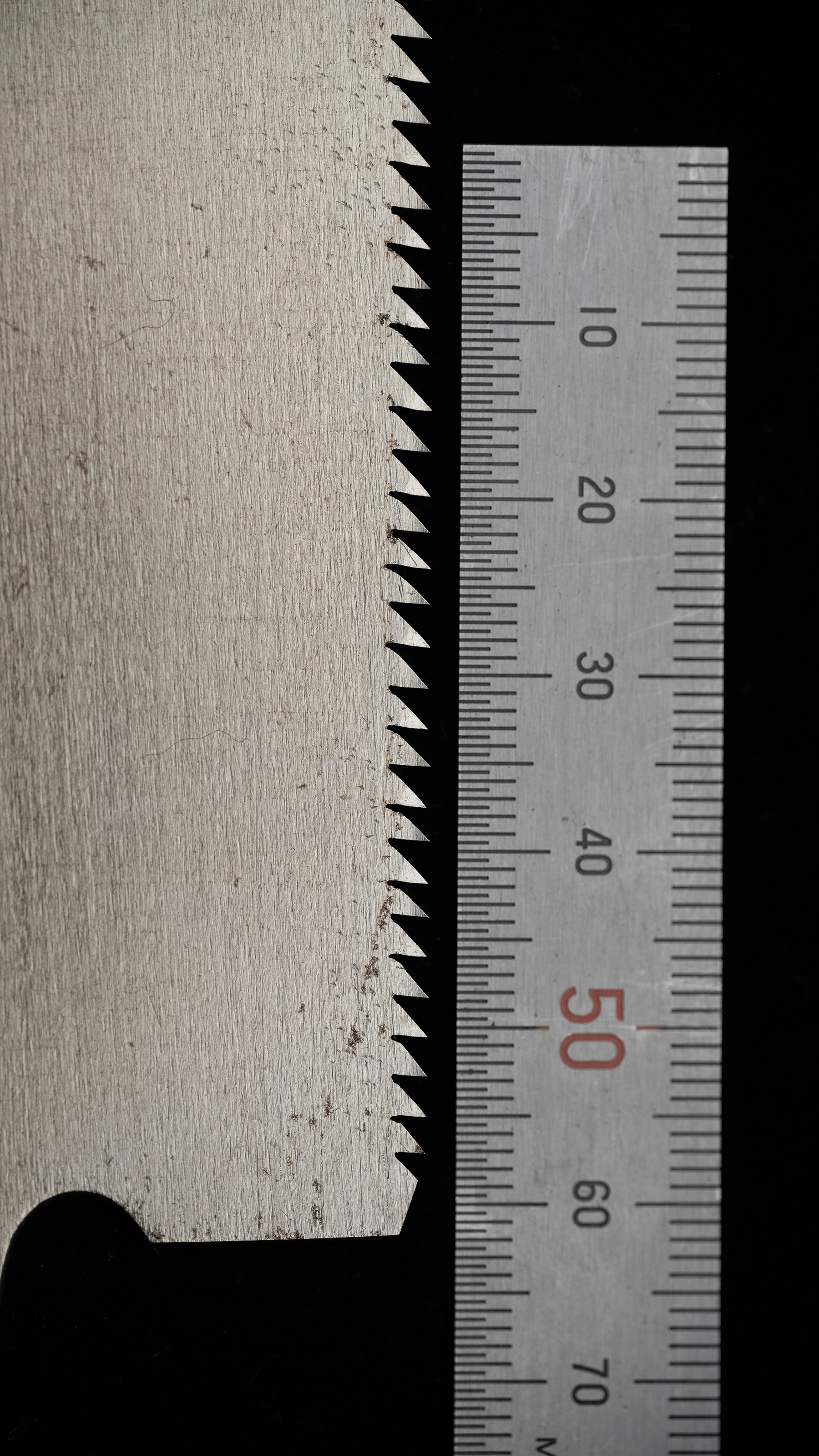 Kataba Noko Japanese Single Sided Rip Cutting Hand Saw by Nakaya Takijiro V - 255mm