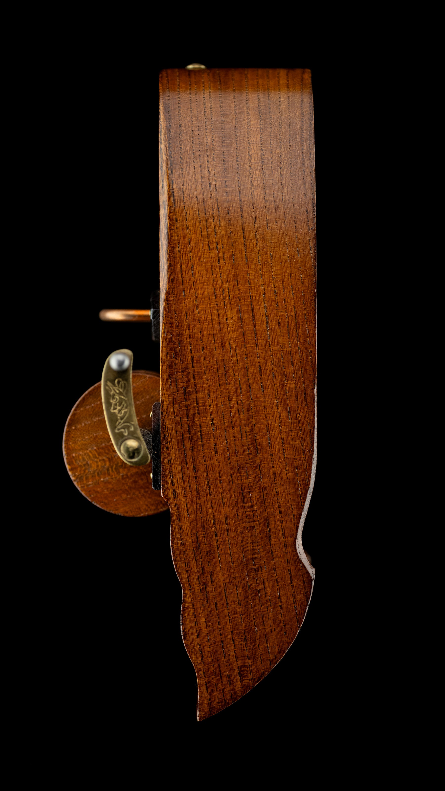 Antique style Sumitsubo Japanese Hand made Wooden Inkpot - 220mm