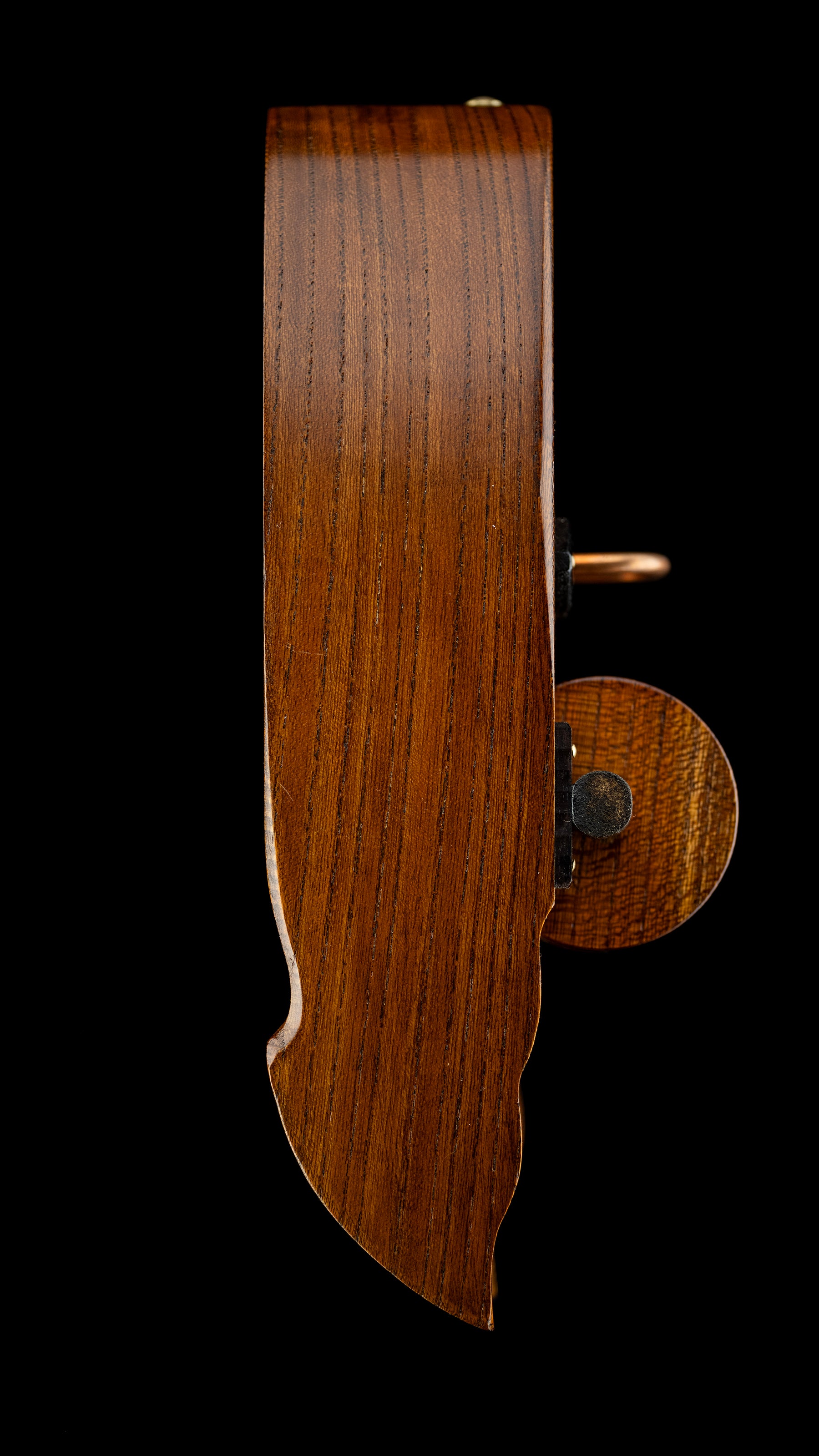 Antique style Sumitsubo Japanese Hand made Wooden Inkpot - 220mm