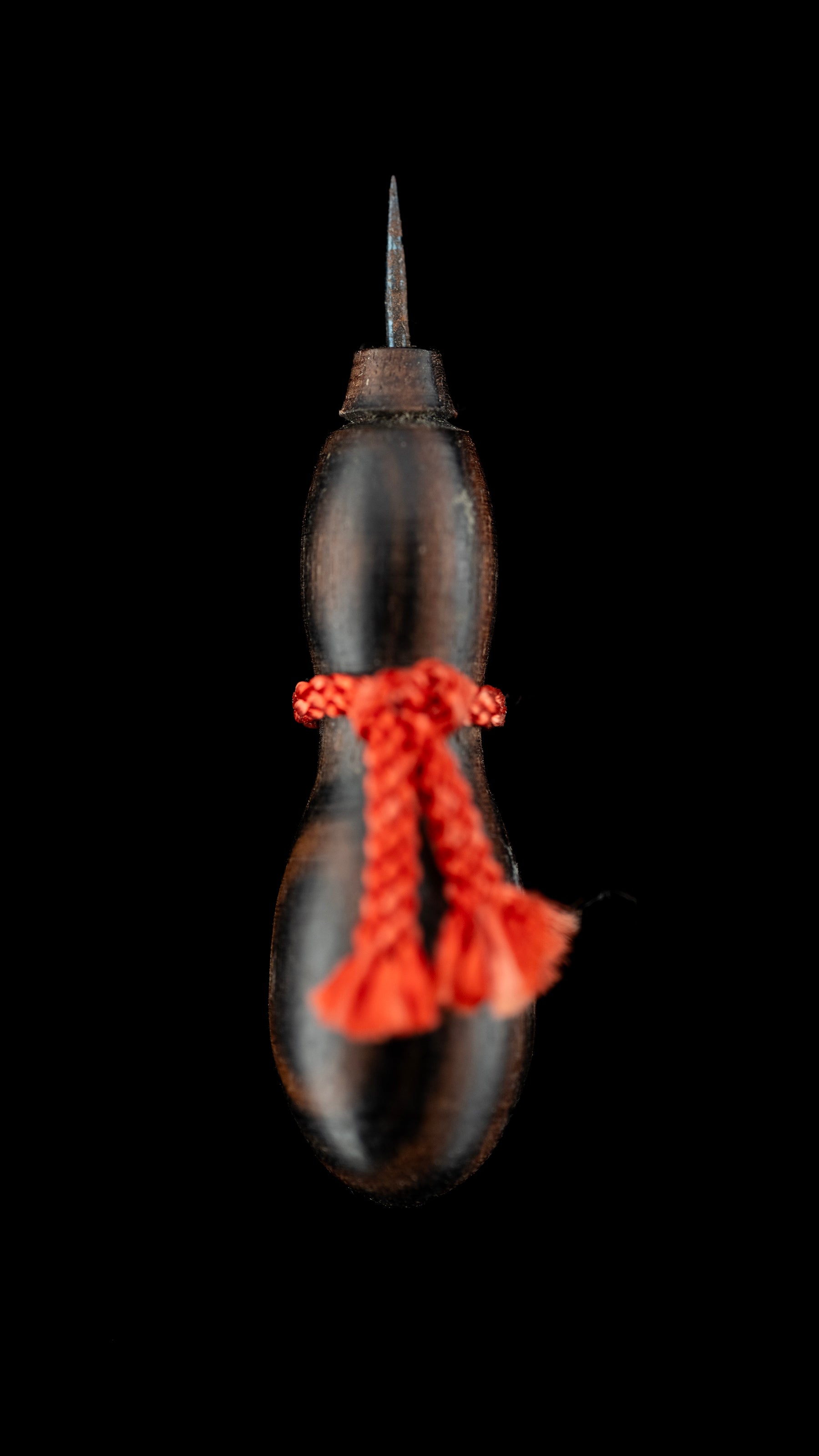 Antique style Sumitsubo Japanese Hand made Wooden Inkpot - 220mm