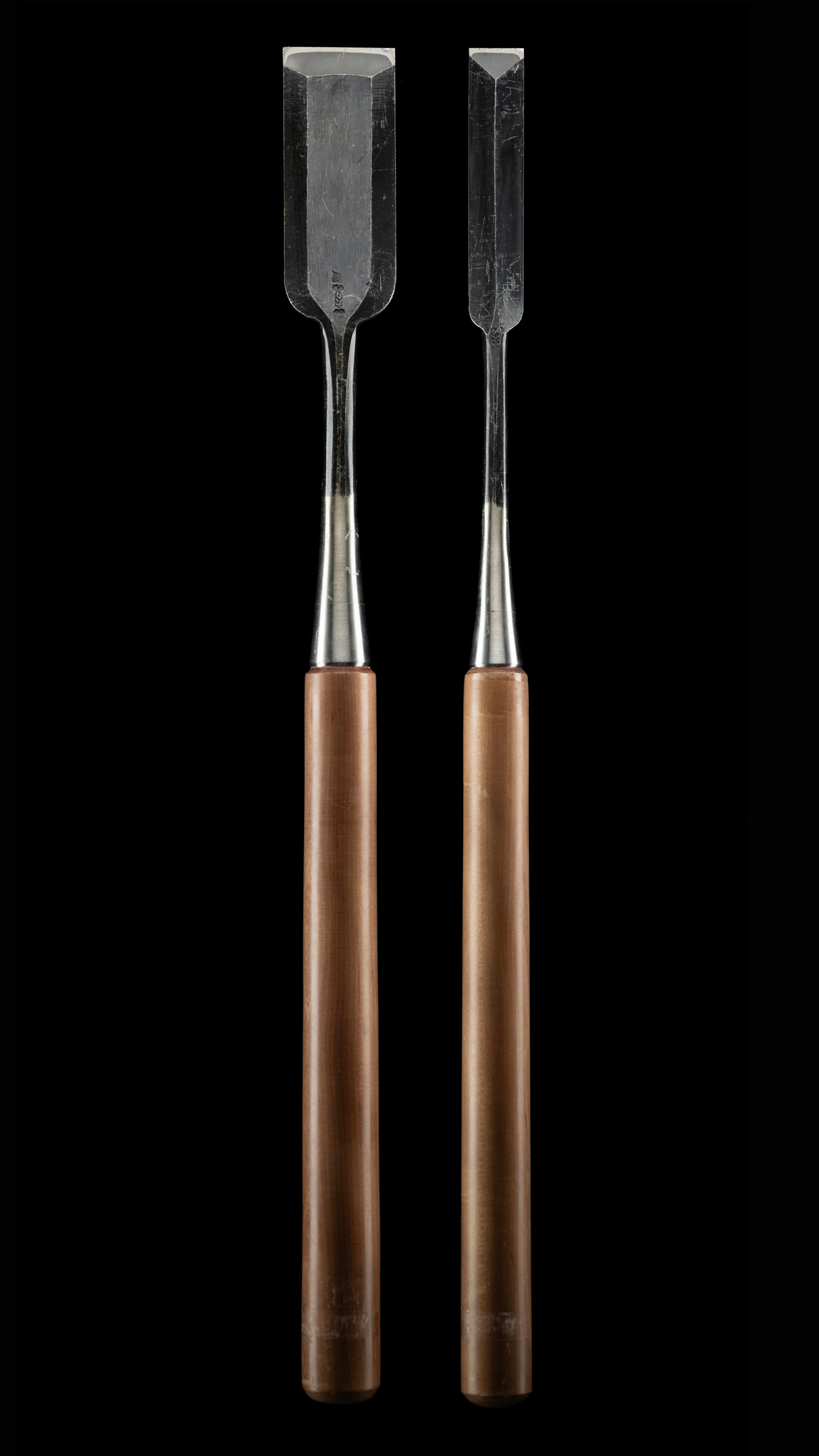 Ootsuki-Nomi Japanese Hand Made Slick Chisel Set By Ouchi Ⅳ - 24&48mm
