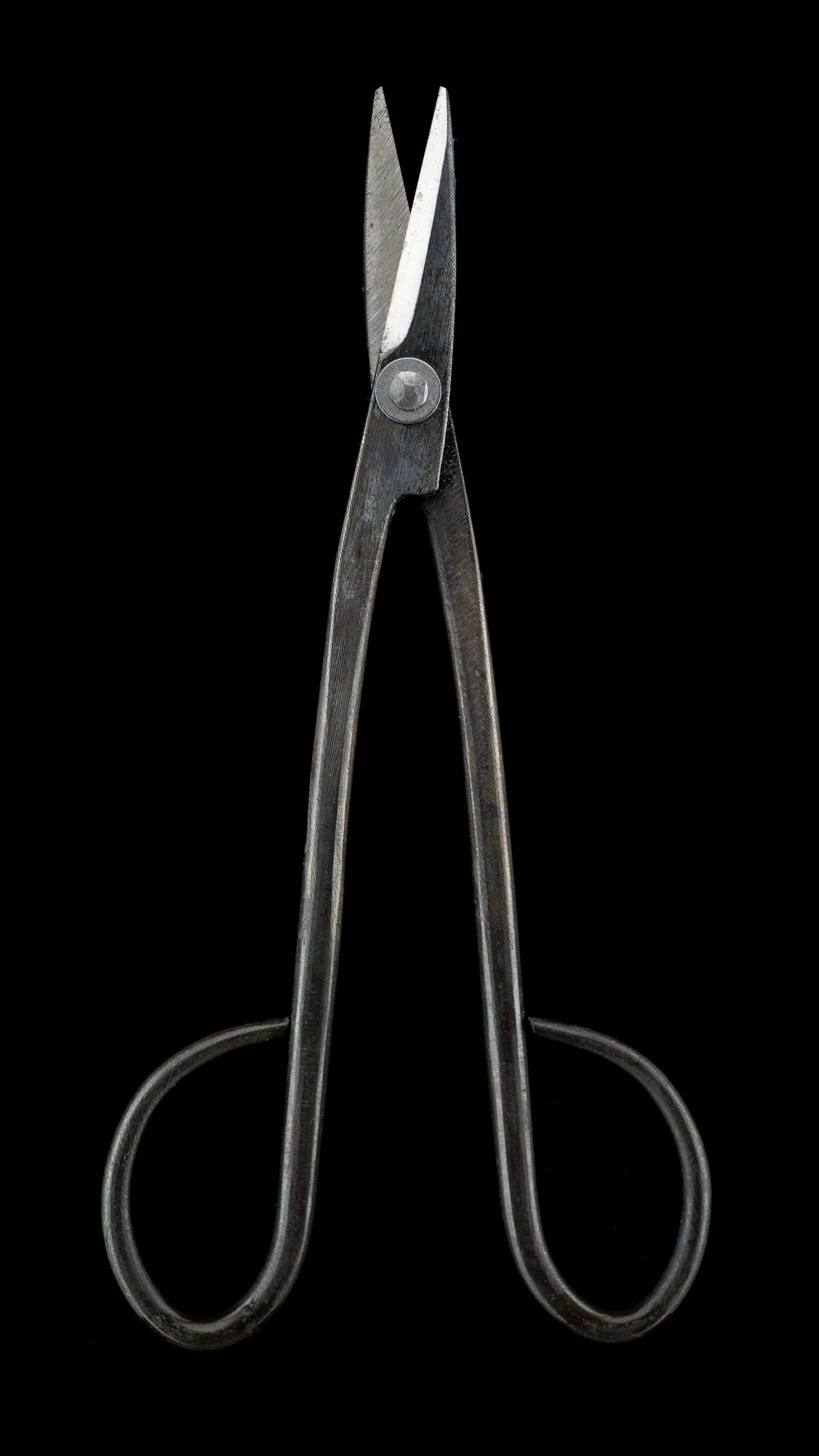 Koedakiri-basami Japanese Hand Made Bonsai Scissors By Sakai Noboru - Left Hand