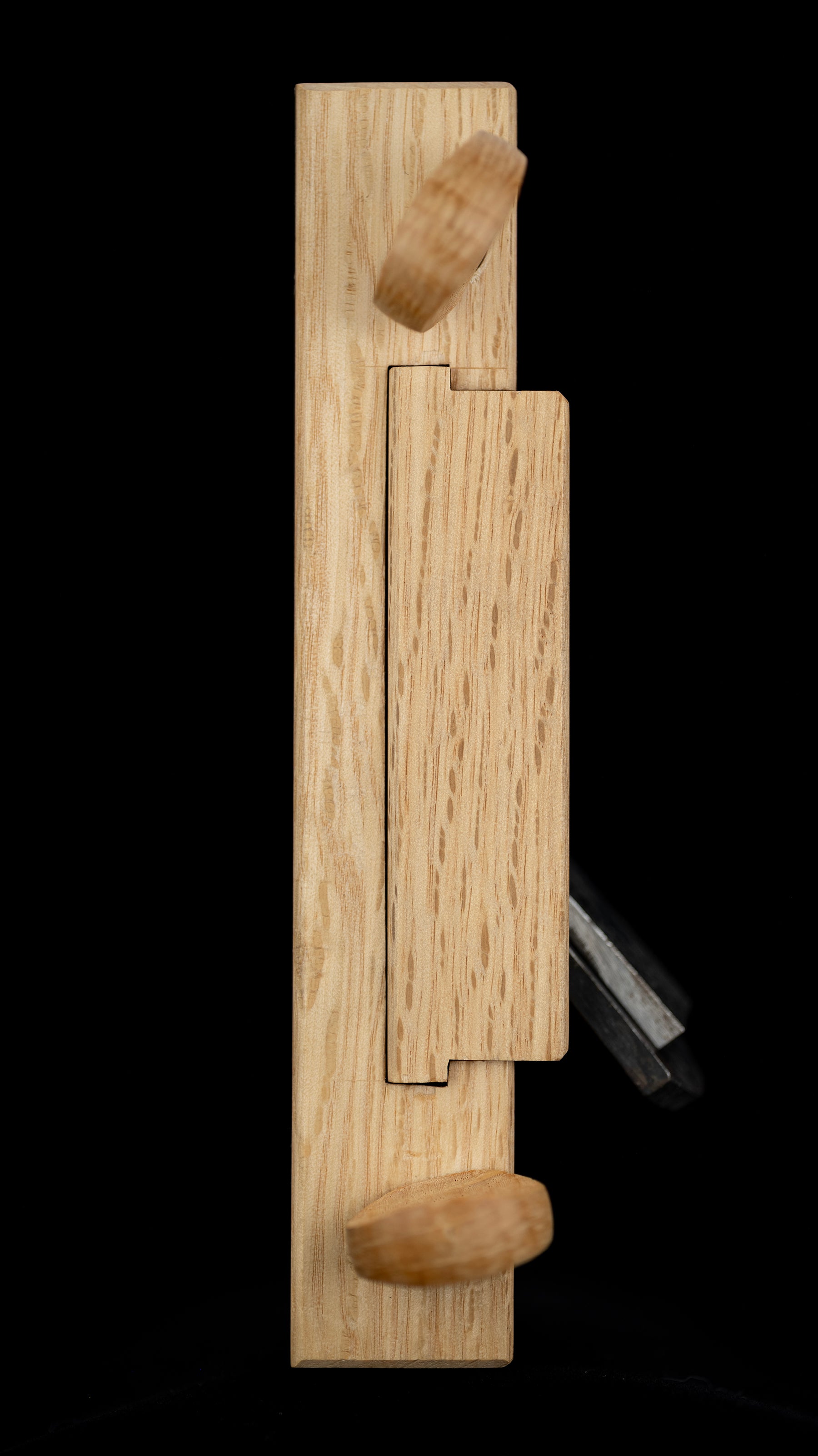 Sarumentori-Kanna Japanese Wood Screw Adjustable Chamfer Plane 60° By Yukichika - 24mm ③