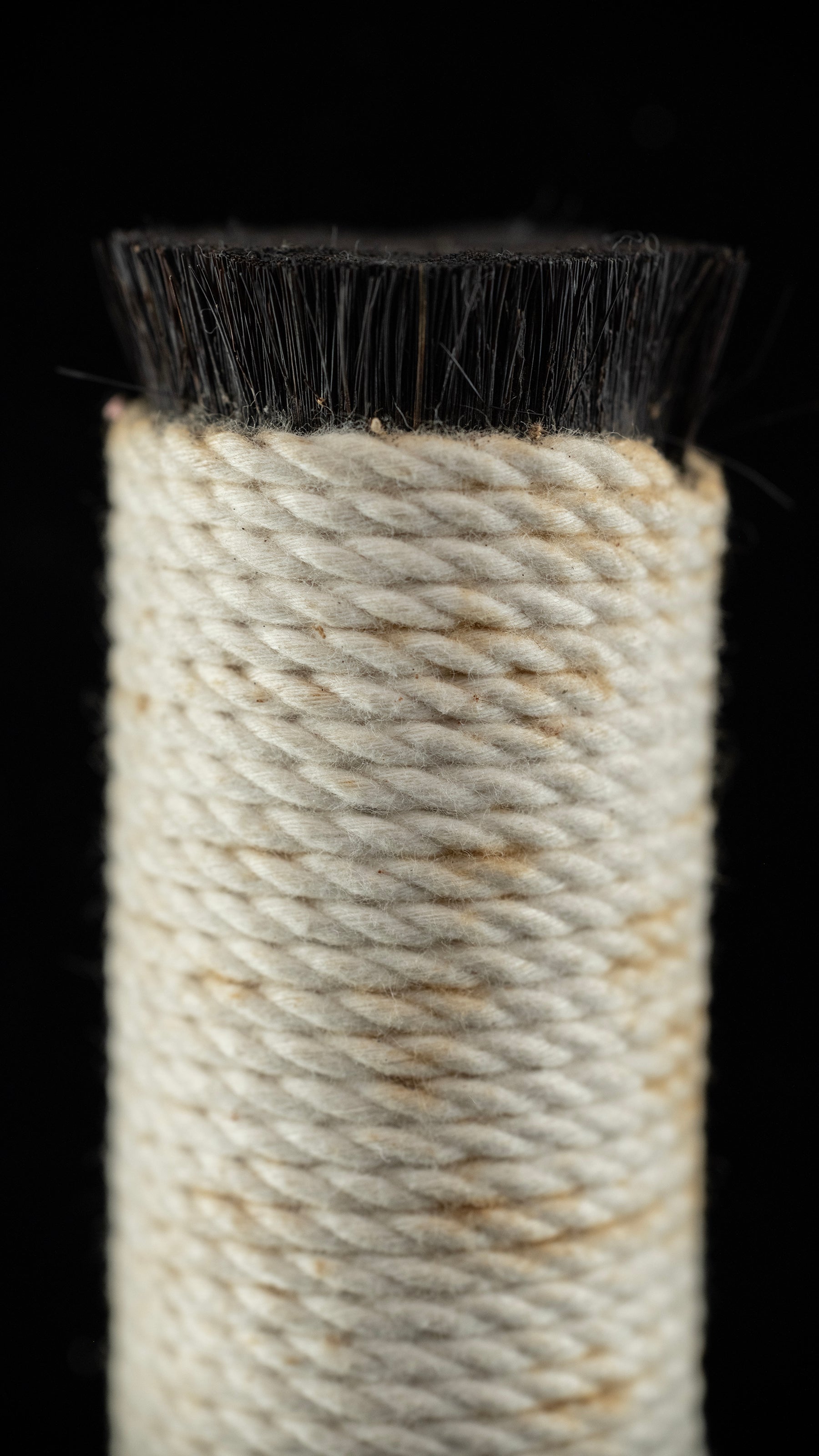 Uzukuri Japanese Wood Polishing Horse Hair Brush — Fine