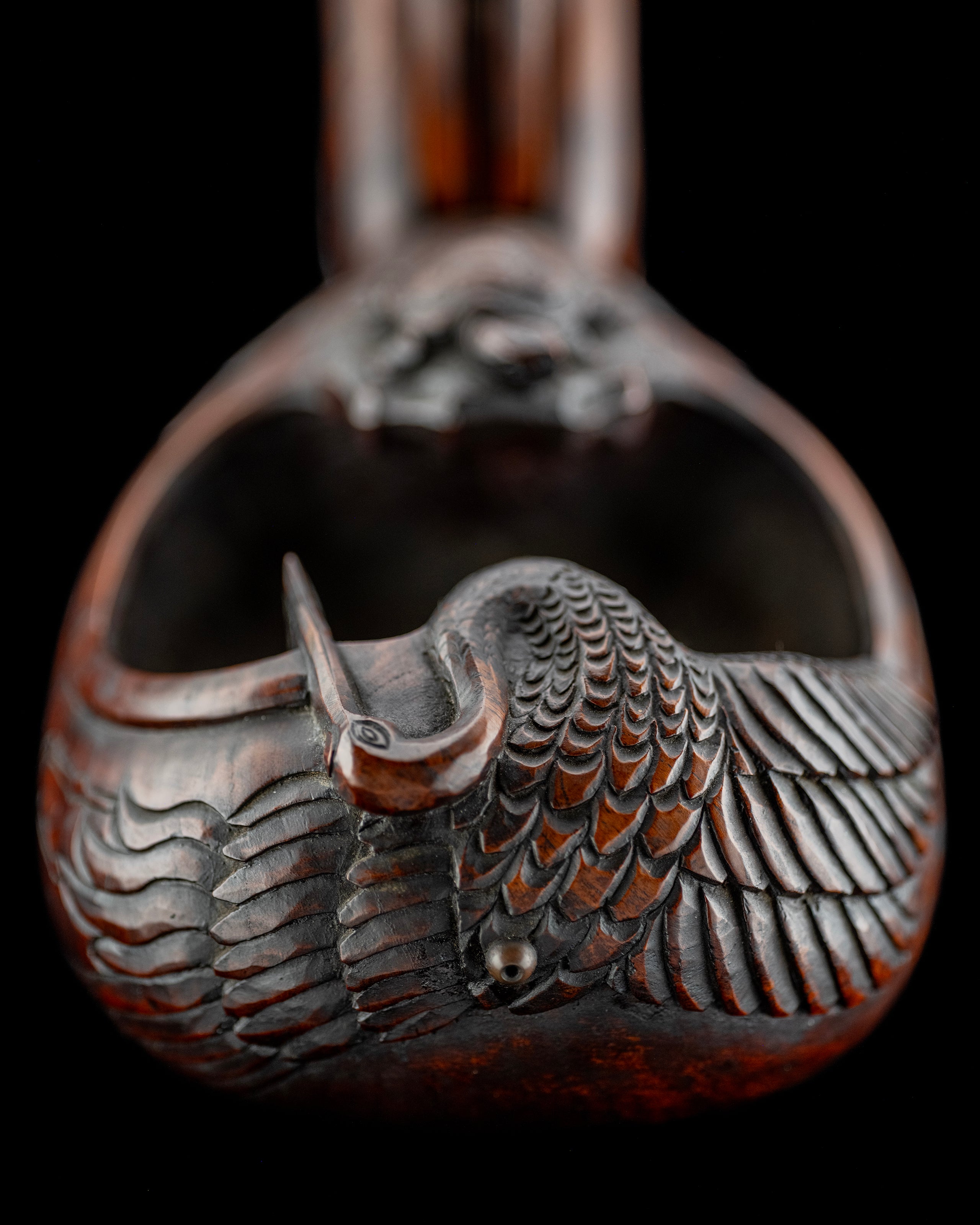 Sumitsubo Japanese Hand made Wooden Inkpot by Tsubotoyo Ⅱ