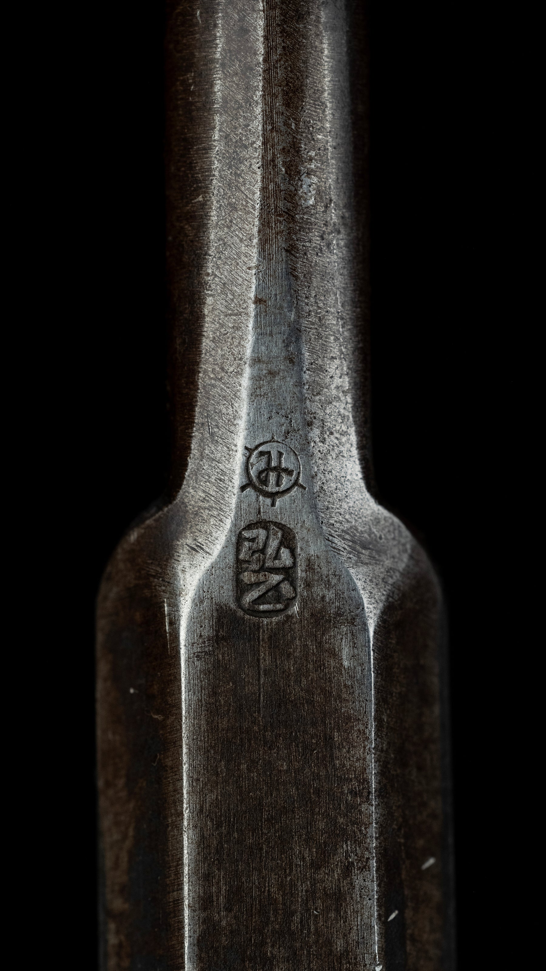 Tataki-Nomi Japanese Hand Made Long Neck Timber Chisel By Hasegawa Fujisaku - 24mm