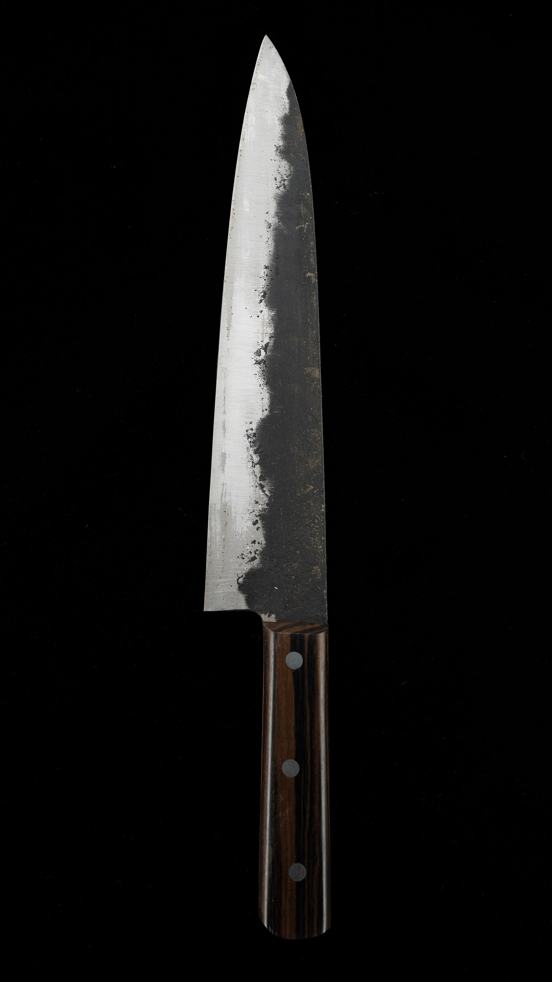 Kurouchi Gyuto Knife Japanese Chef’s Knife By Fusachika -240mm ②