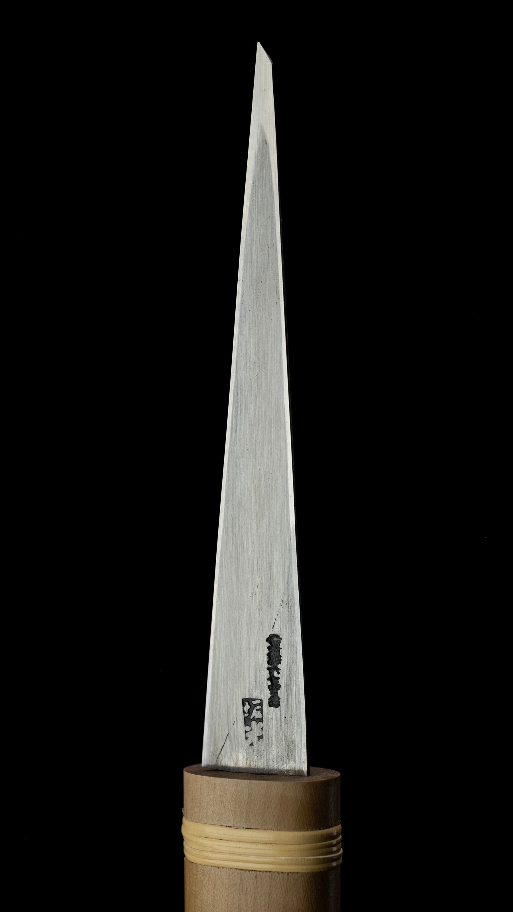 Kuriko-katana Knife By First Generation of Sakamitsu For Right Hand - 130mm