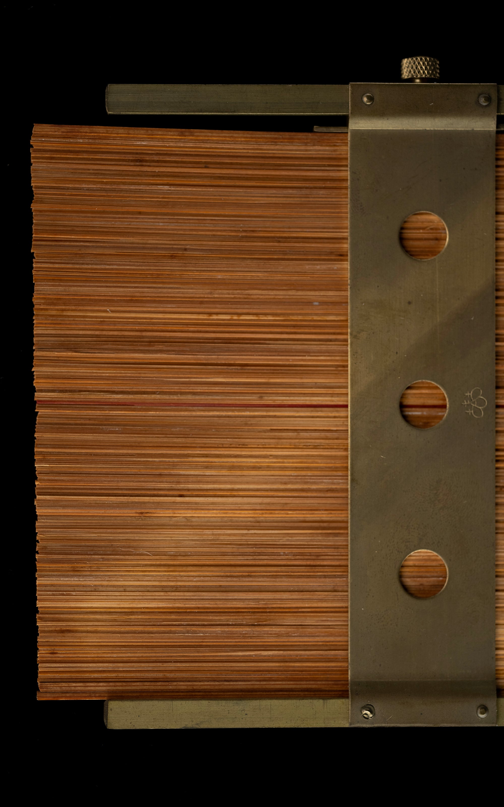 Osakata Katatori Japanese Hand Made Bamboo Profile Gauge ①