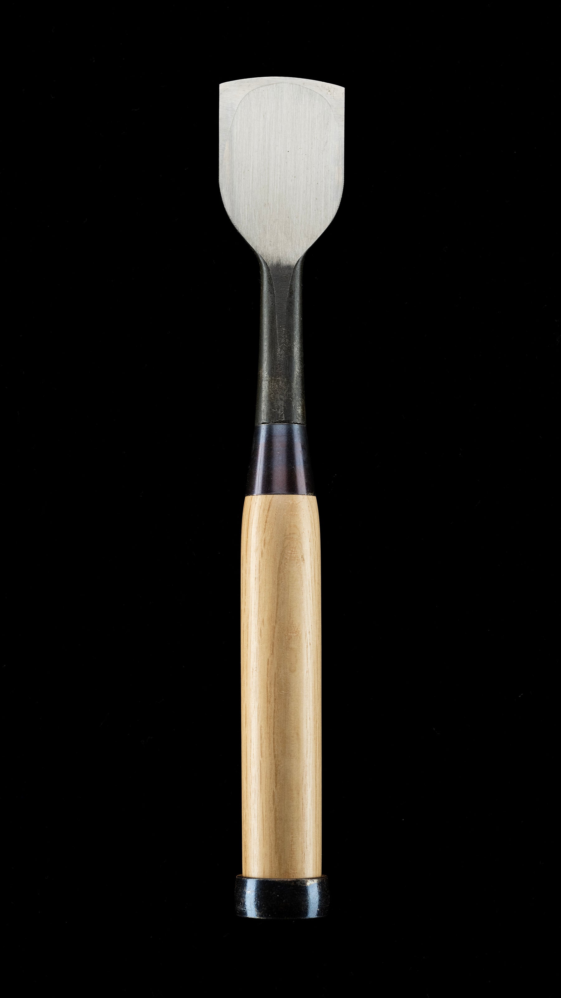 Hiramaru-nomi Japanese Flat Round Carving Chisel By Hidari Konobu - 36mm ②