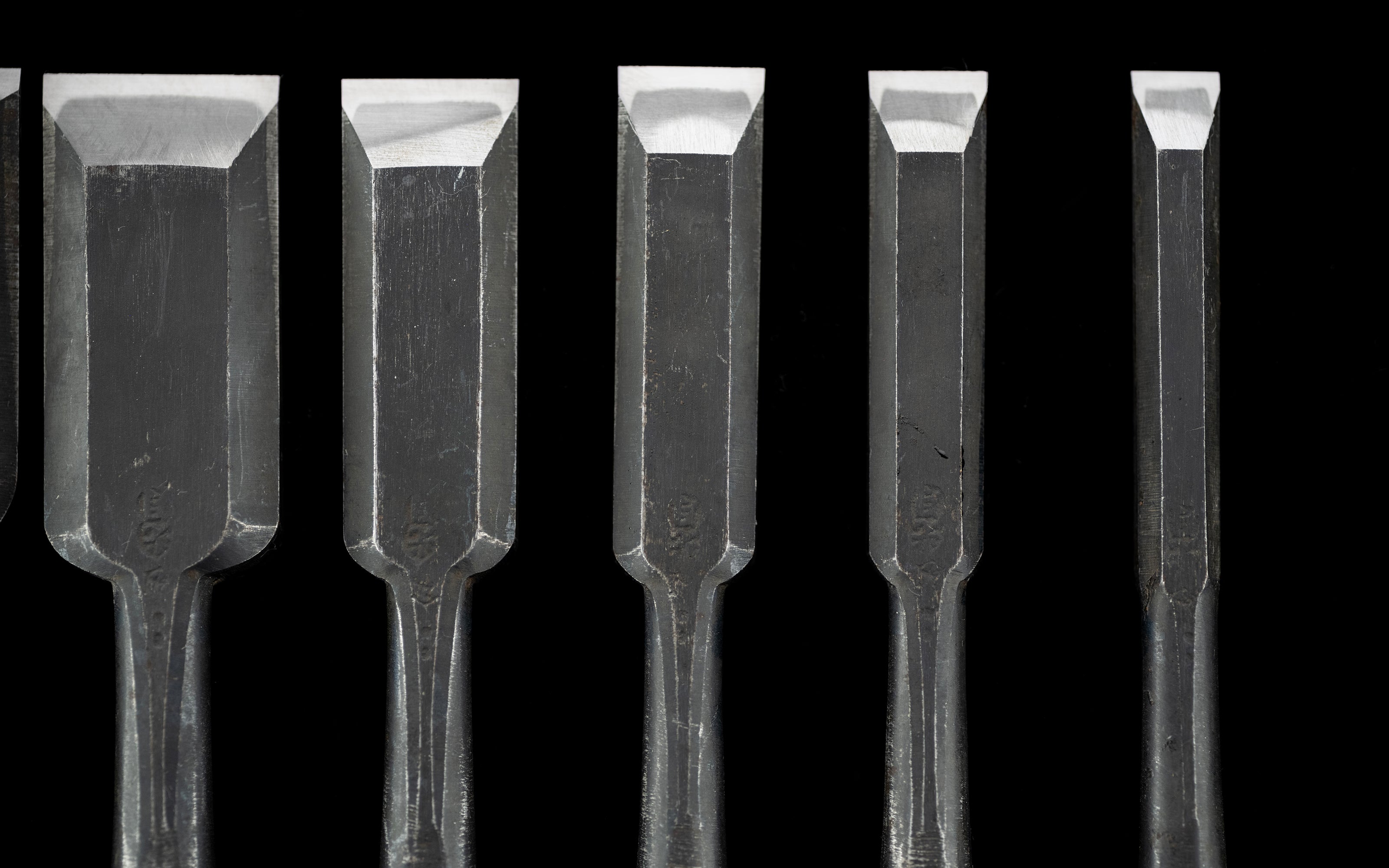 Oire-Nomi Japanese Hand Made Bench Chisel Set By Mitsuki