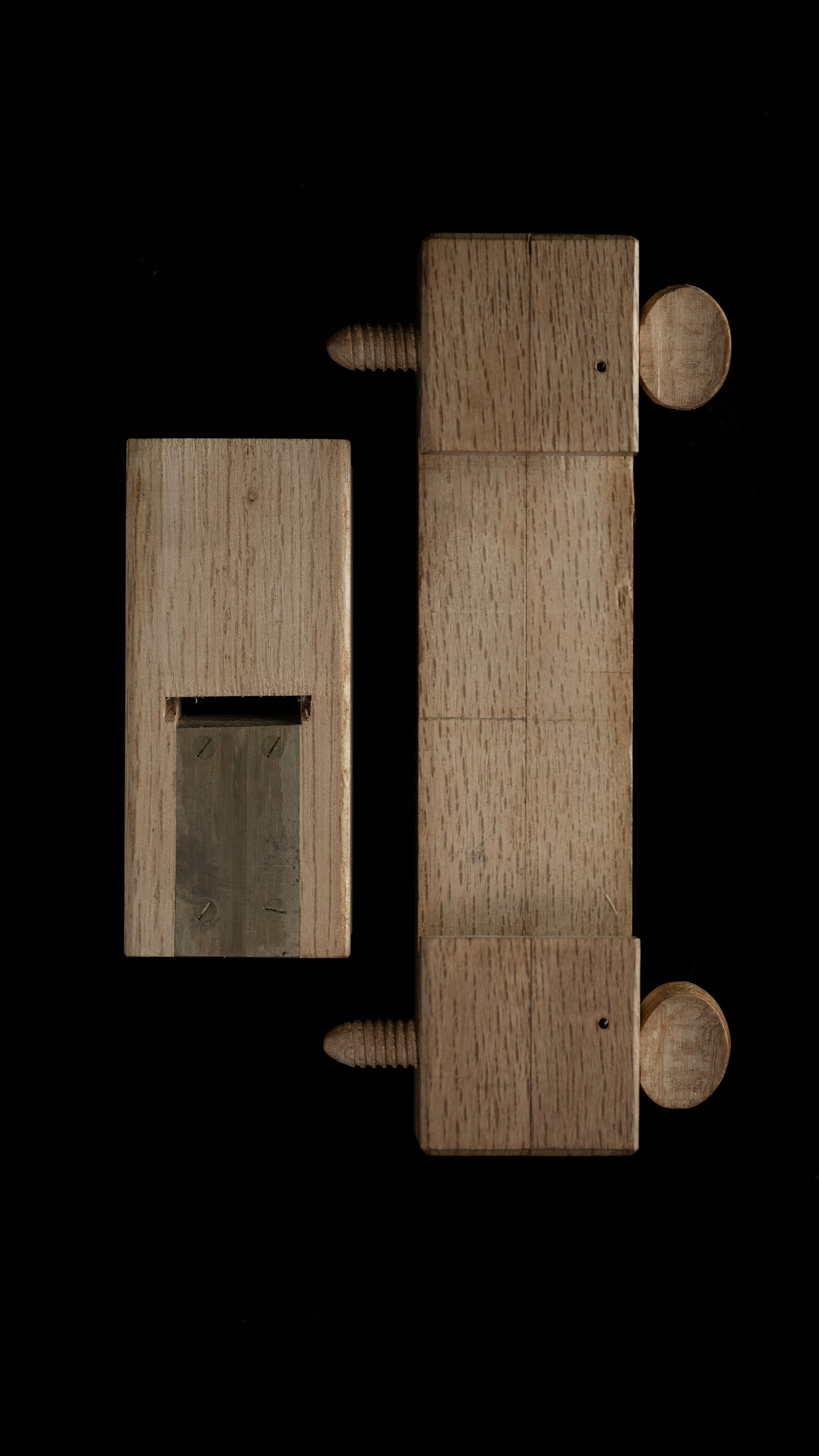 Kadomentori-Kanna Japanese Wood Screw Adjustable Chamfer Plane By Yukichika - 30mm