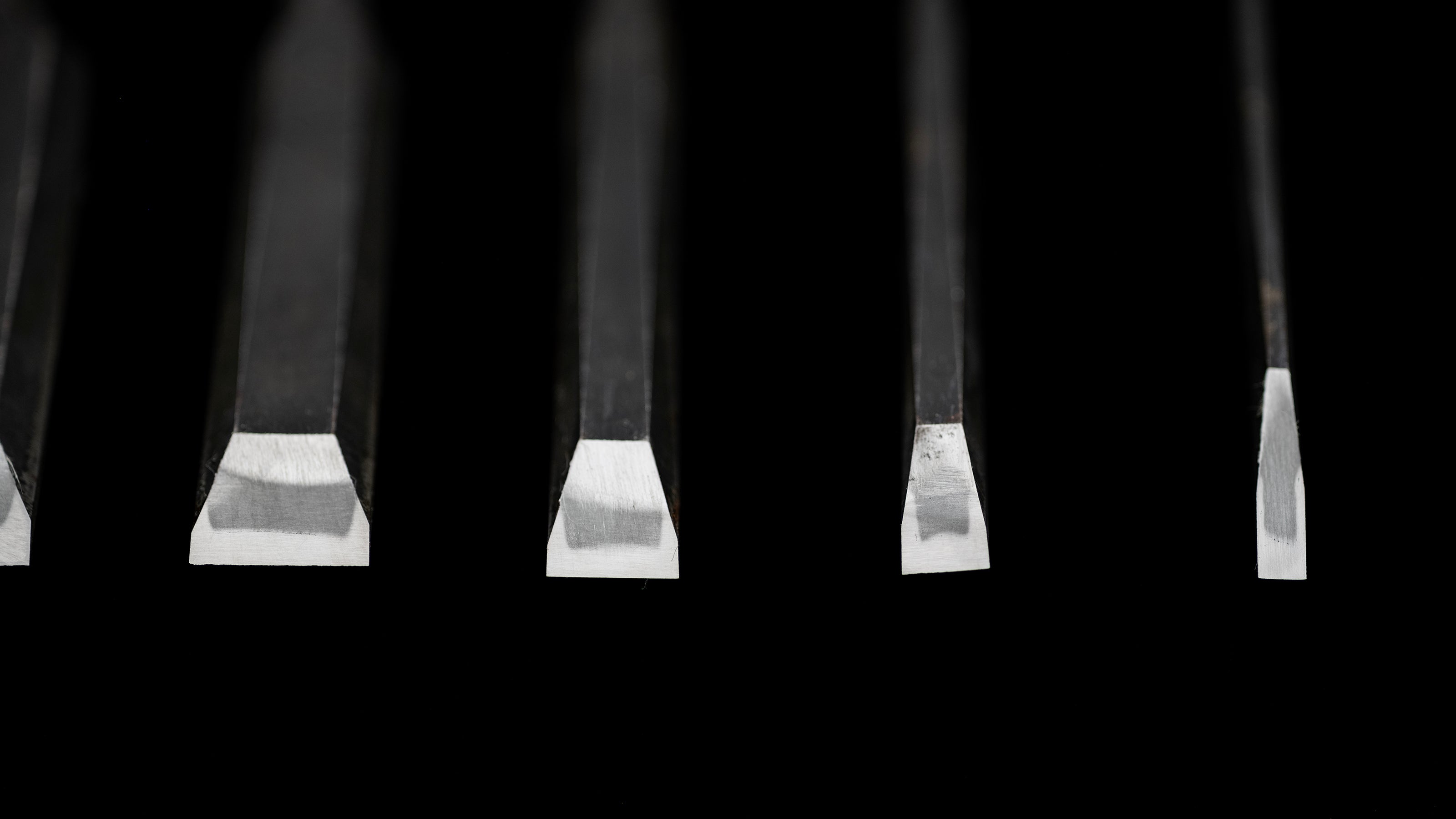 Oire-Nomi Japanese Hand Made Bench Chisel Set By Mitsuki