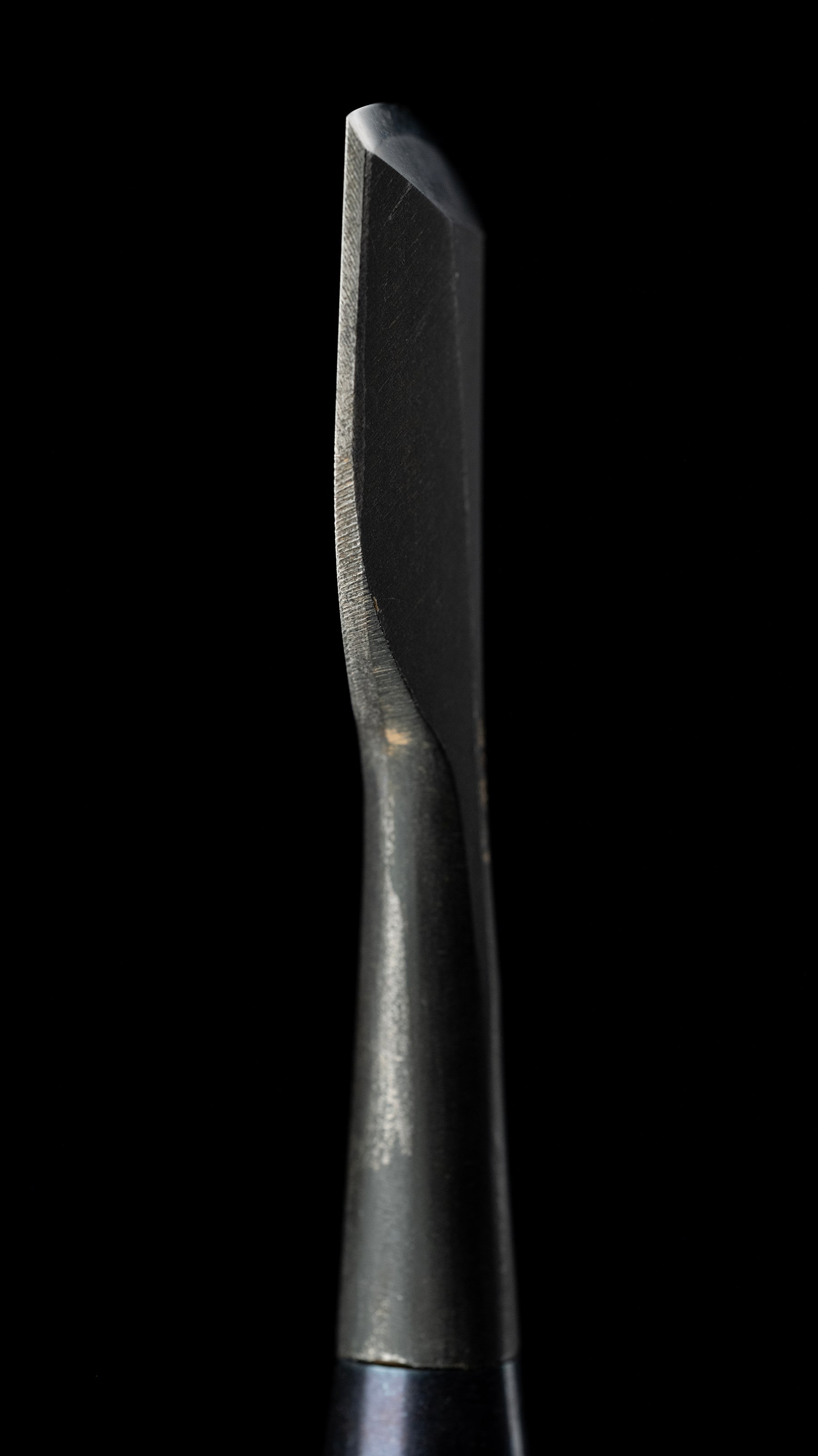 Hiramaru-nomi Japanese Flat Round Carving Chisel By Hidari Konobu - 36mm